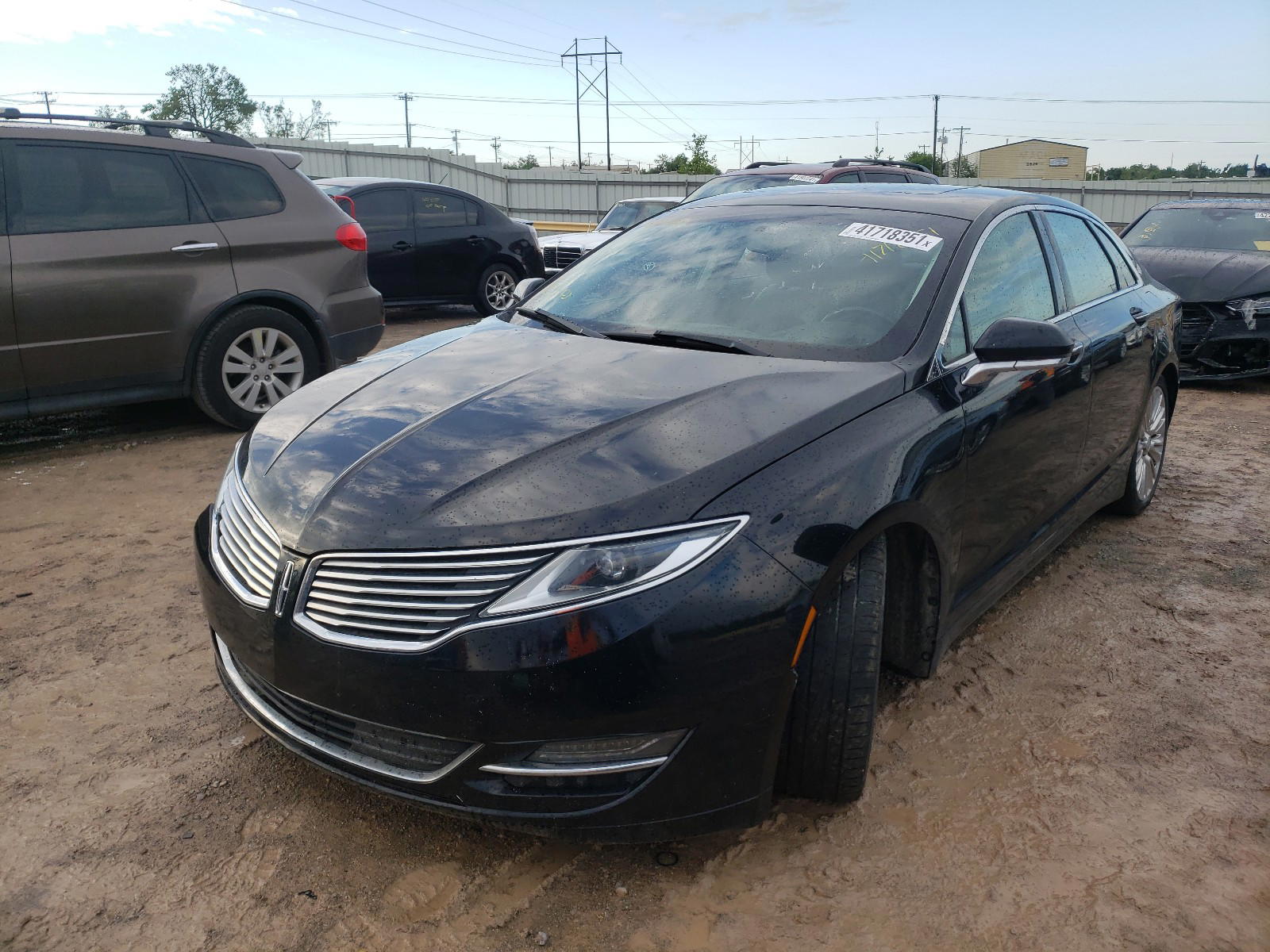 Photo 2 from auction – 2016 LINCOLN MKZ with VIN 3LN6L2J94GR603372