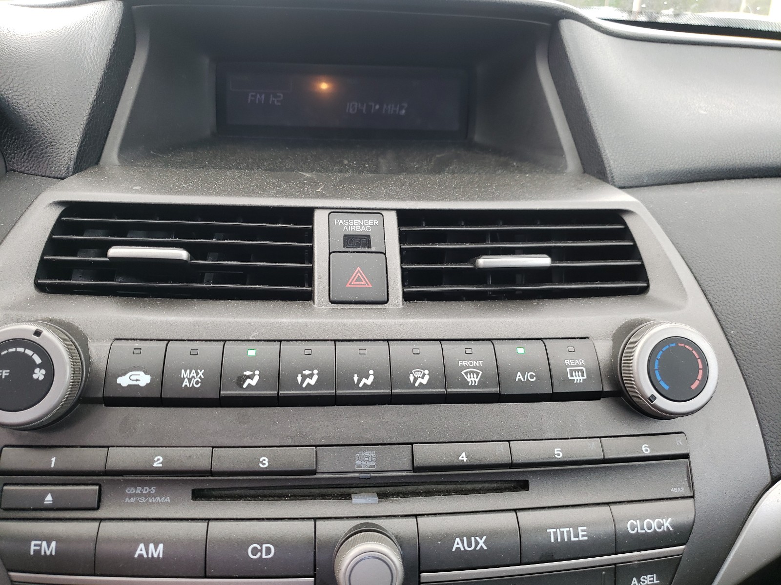 Photo 9 from auction – 2012 HONDA ACCORD LX with VIN 1HGCP2F3XCA085502