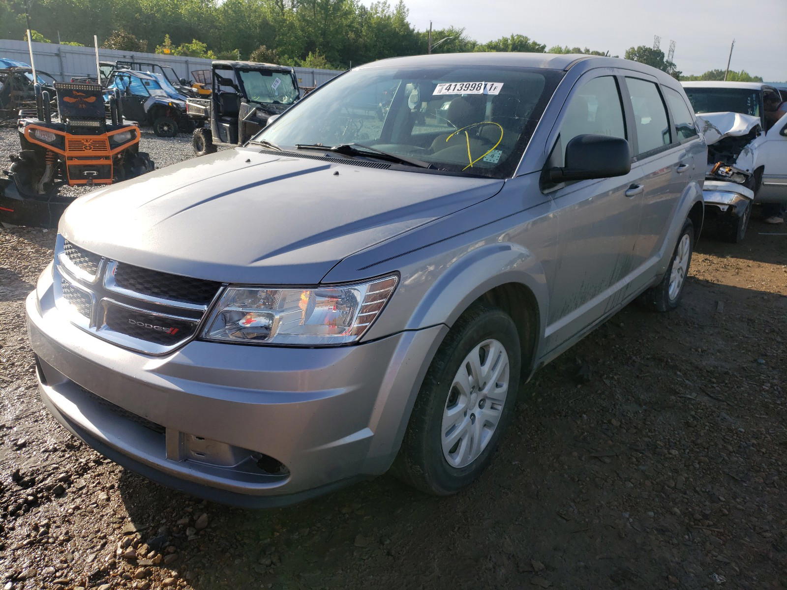 Photo 2 from auction – 2015 DODGE JOURNEY SE with VIN 3C4PDCAB7FT659712