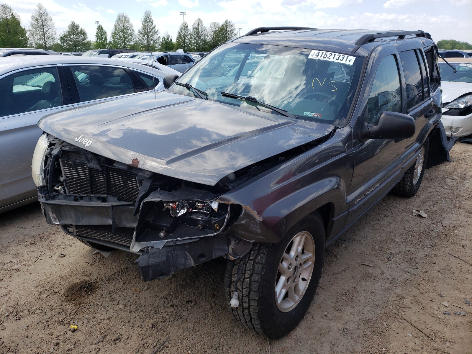 Photo 2 from auction – 2004 JEEP GRAND CHER with VIN 1J4GW48N74C421586