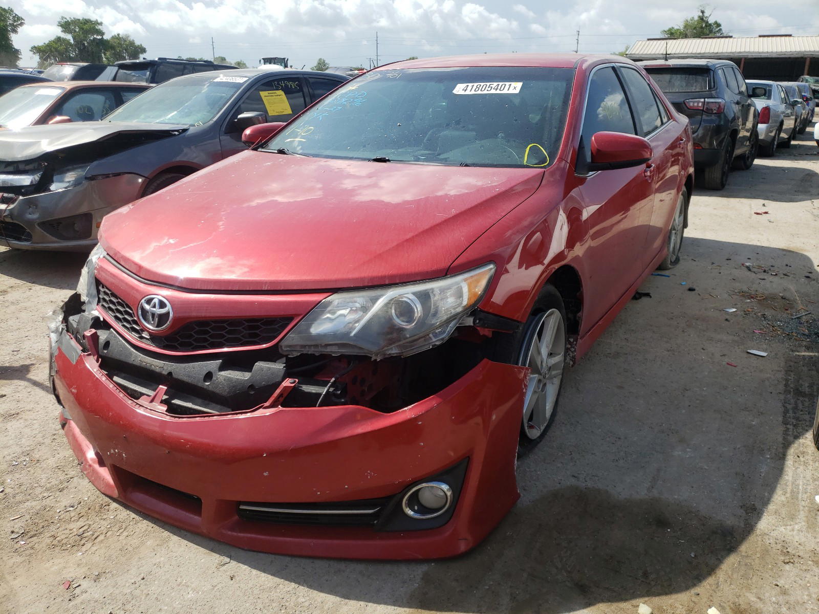 Photo 2 from auction – 2012 TOYOTA CAMRY BASE with VIN 4T1BF1FK1CU593205