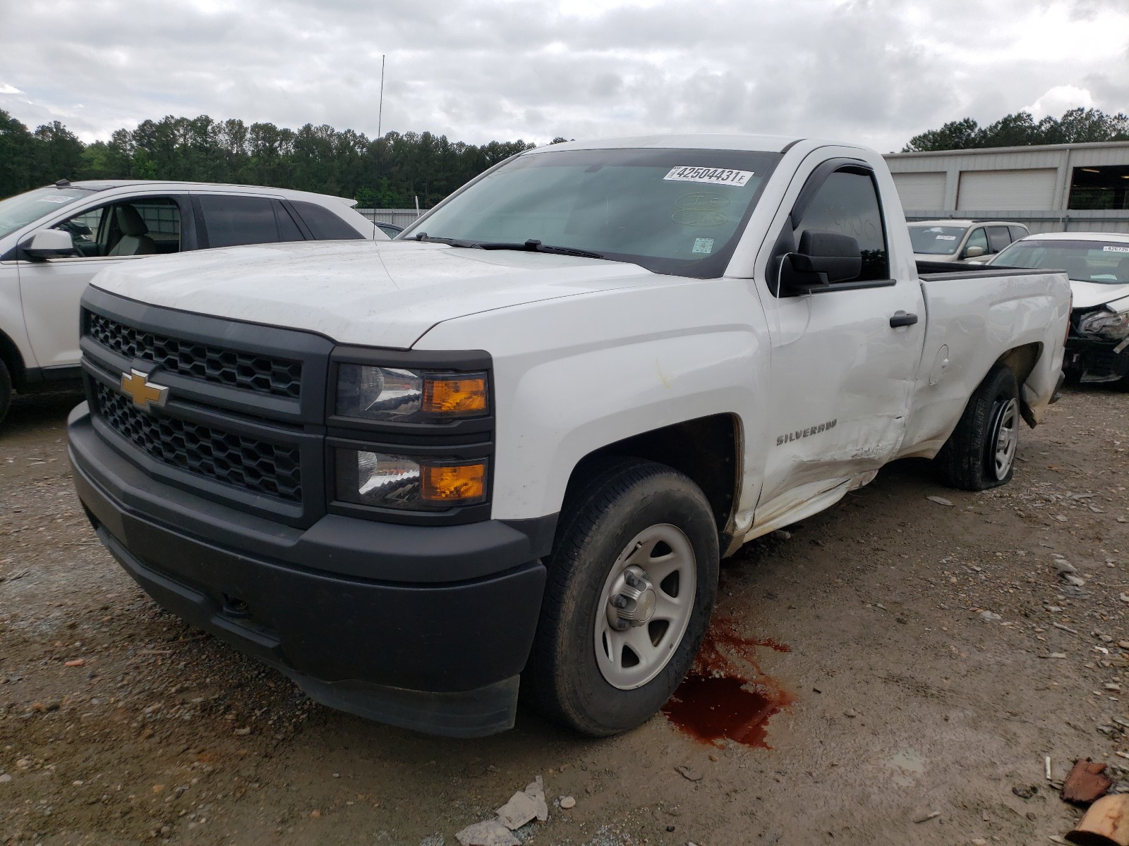 Photo 2 from auction – 2014 CHEVROLET SILVERADO with VIN 1GCNCPECXEZ382145