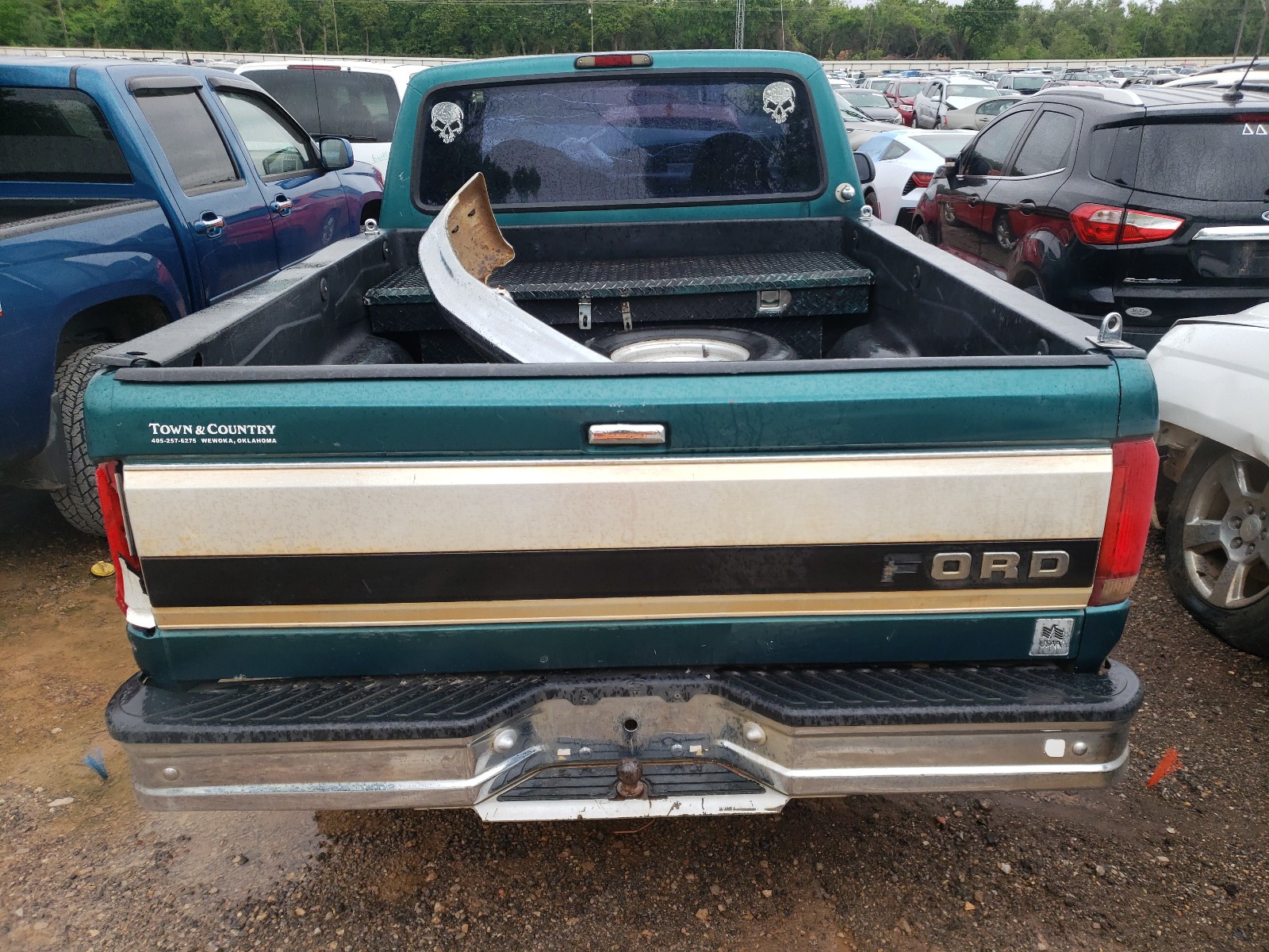 Photo 6 from auction – 1996 FORD F150 with VIN 1FTEX15Y3TKA49787
