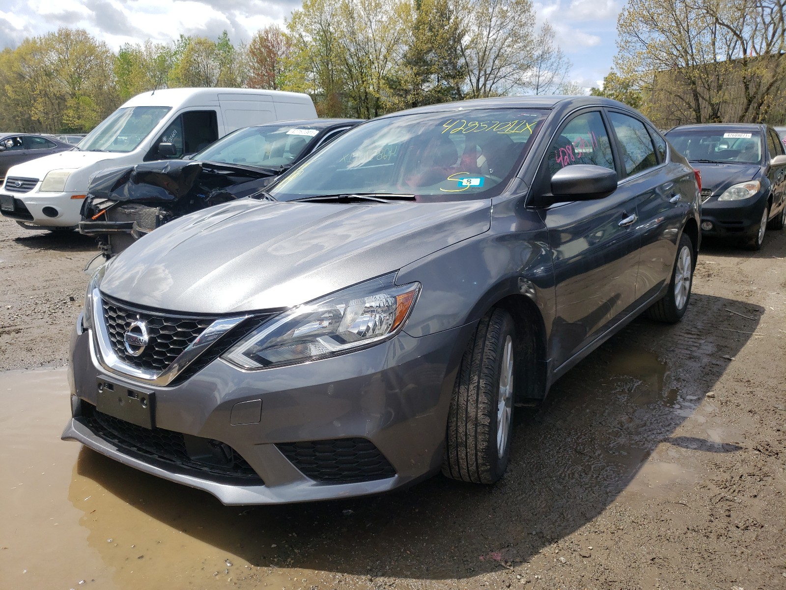 Photo 2 from auction – 2018 NISSAN SENTRA S with VIN 3N1AB7AP2JY211360