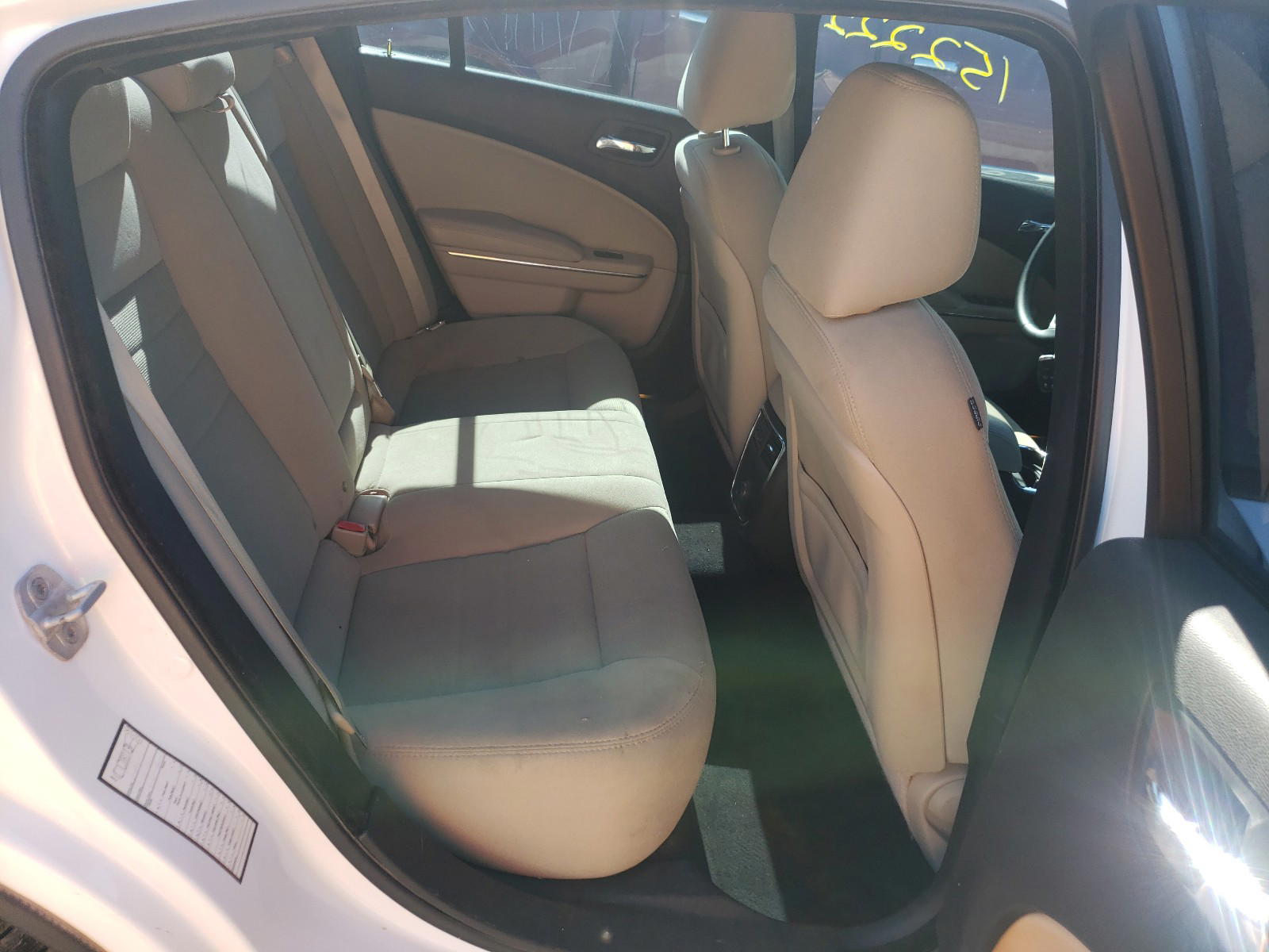 Photo 6 from auction – 2012 DODGE CHARGER SX with VIN 2C3CDXHGXCH275973
