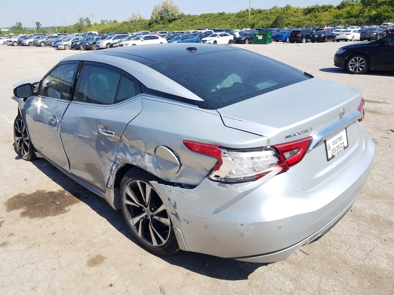Photo 3 from auction – 2018 NISSAN MAXIMA 3.5 with VIN 1N4AA6AP6JC364641