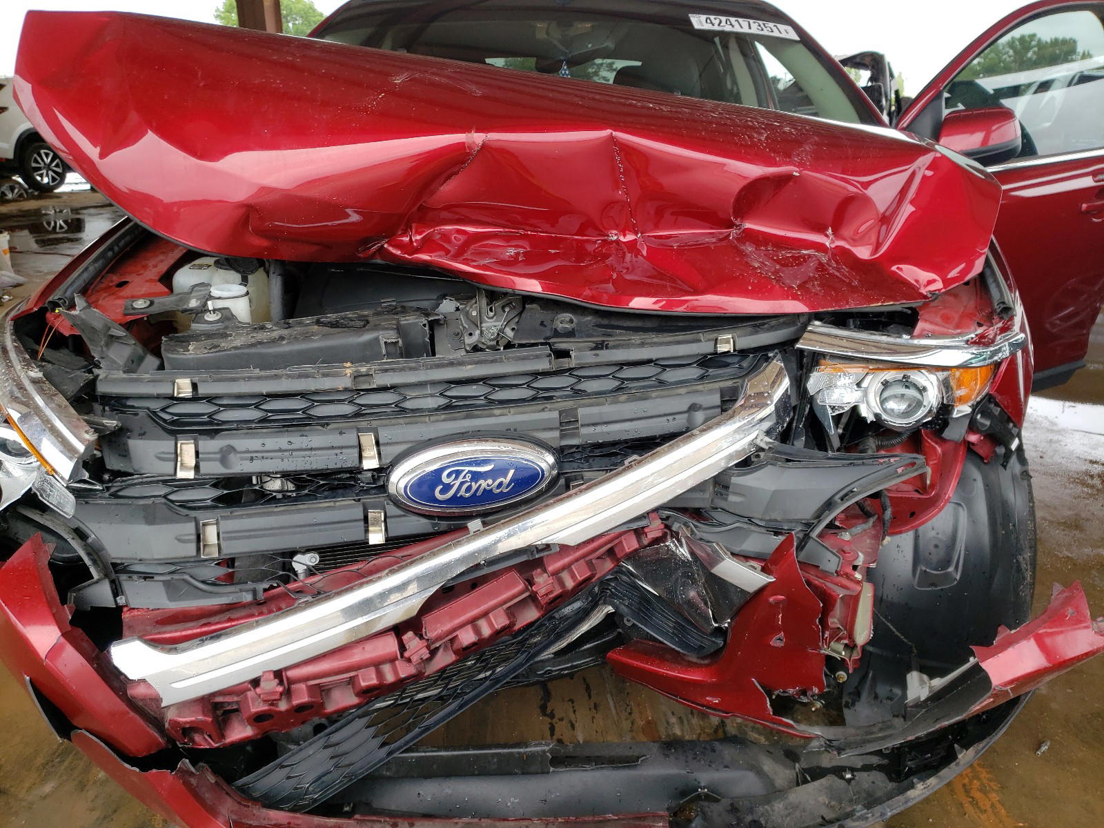 Photo 7 from auction – 2013 FORD EDGE LIMIT with VIN 2FMDK3KC6DBC01549
