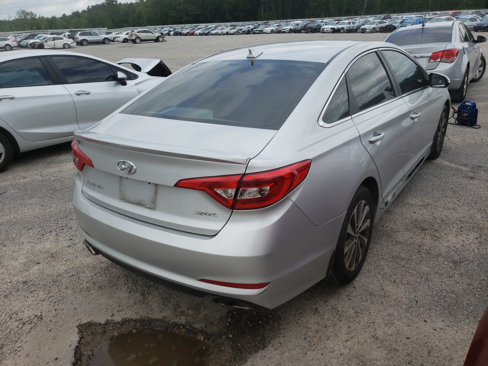 Photo 4 from auction – 2016 HYUNDAI SONATA SPO with VIN 5NPE34AF6GH272914