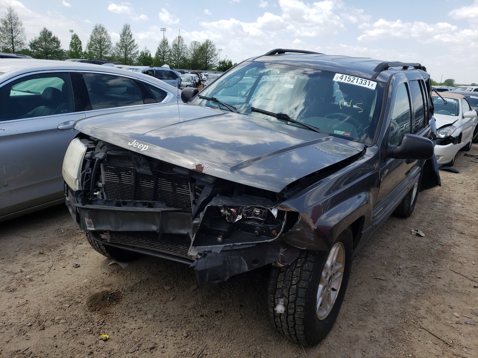 Photo 9 from auction – 2004 JEEP GRAND CHER with VIN 1J4GW48N74C421586