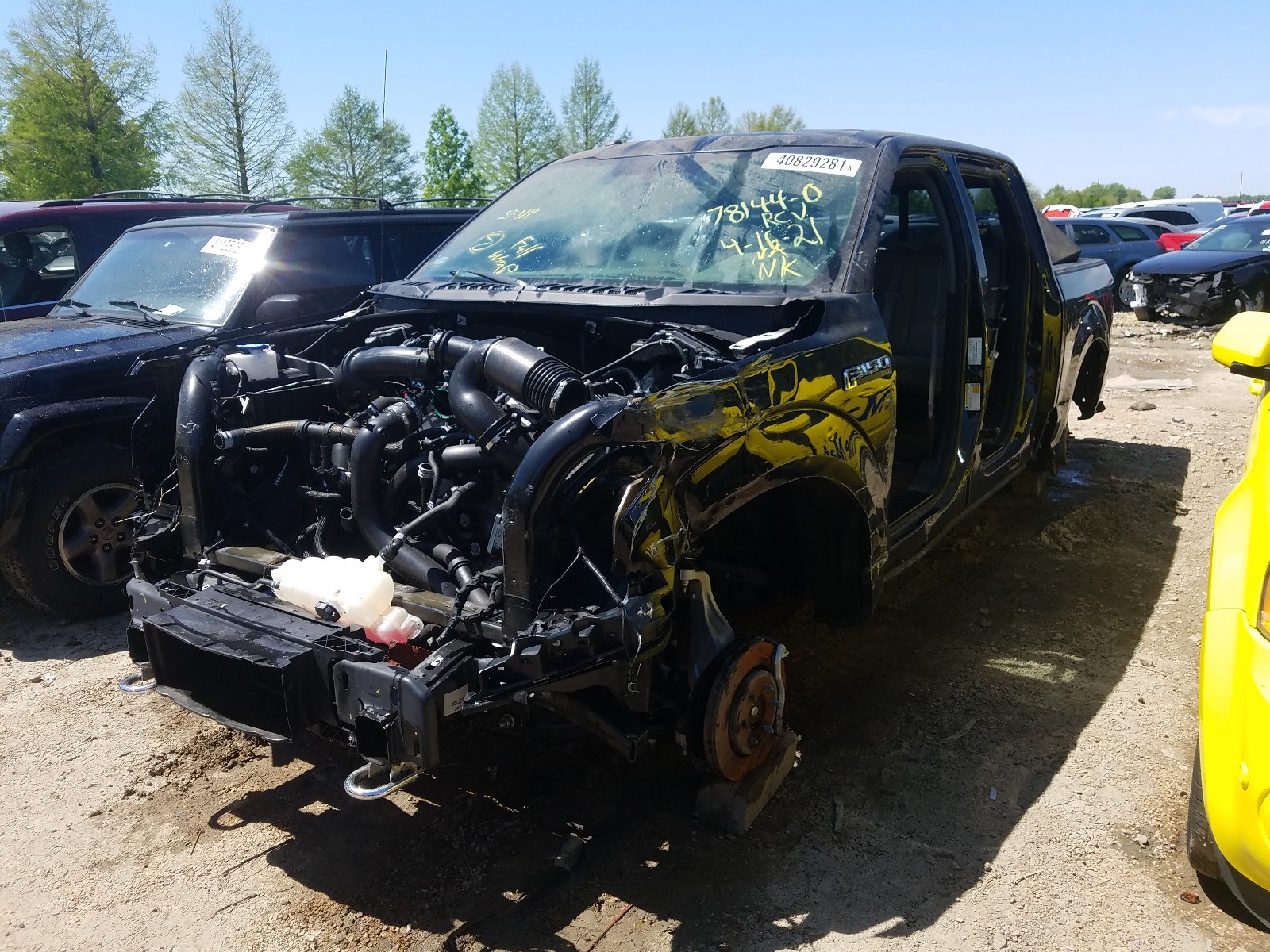 Photo 2 from auction – 2017 FORD F150 SUPER with VIN 1FTEW1EGXHKC32279