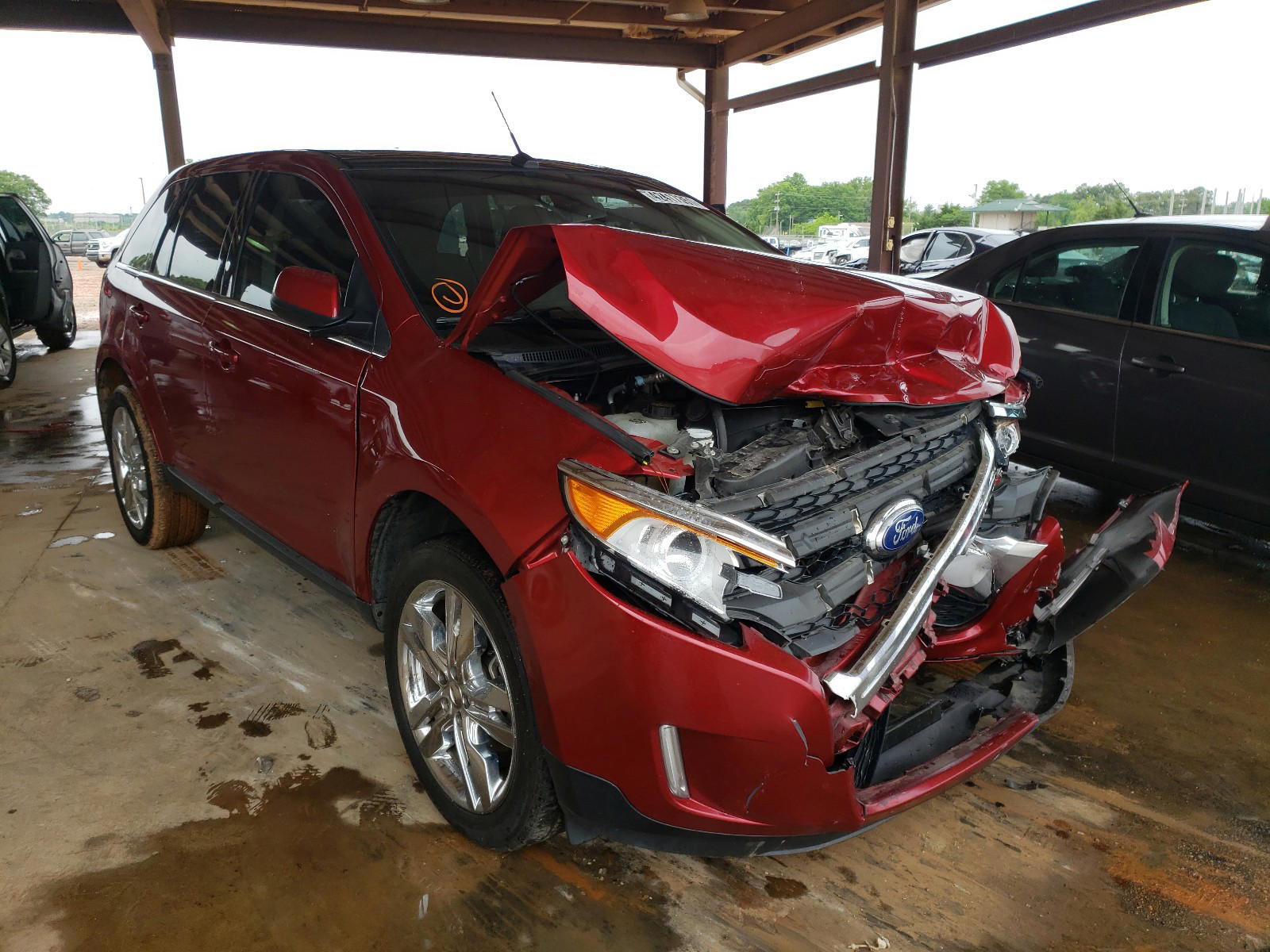 FORD EDGE LIMIT 2013 with VIN 2FMDK3KC6DBC01549 - Photo from auction