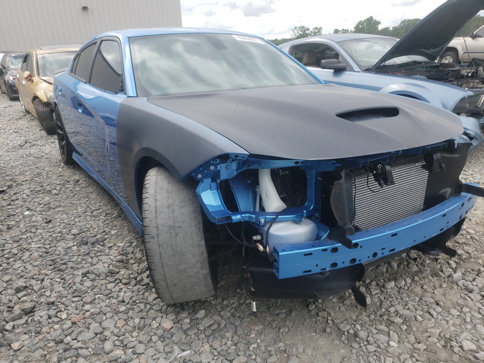 DODGE CHARGER R/ 2018 with VIN 2C3CDXGJ4JH297817 - Photo from auction