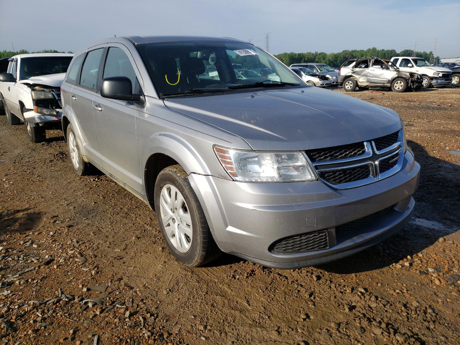 DODGE JOURNEY SE 2015 with VIN 3C4PDCAB7FT659712 - Photo from auction