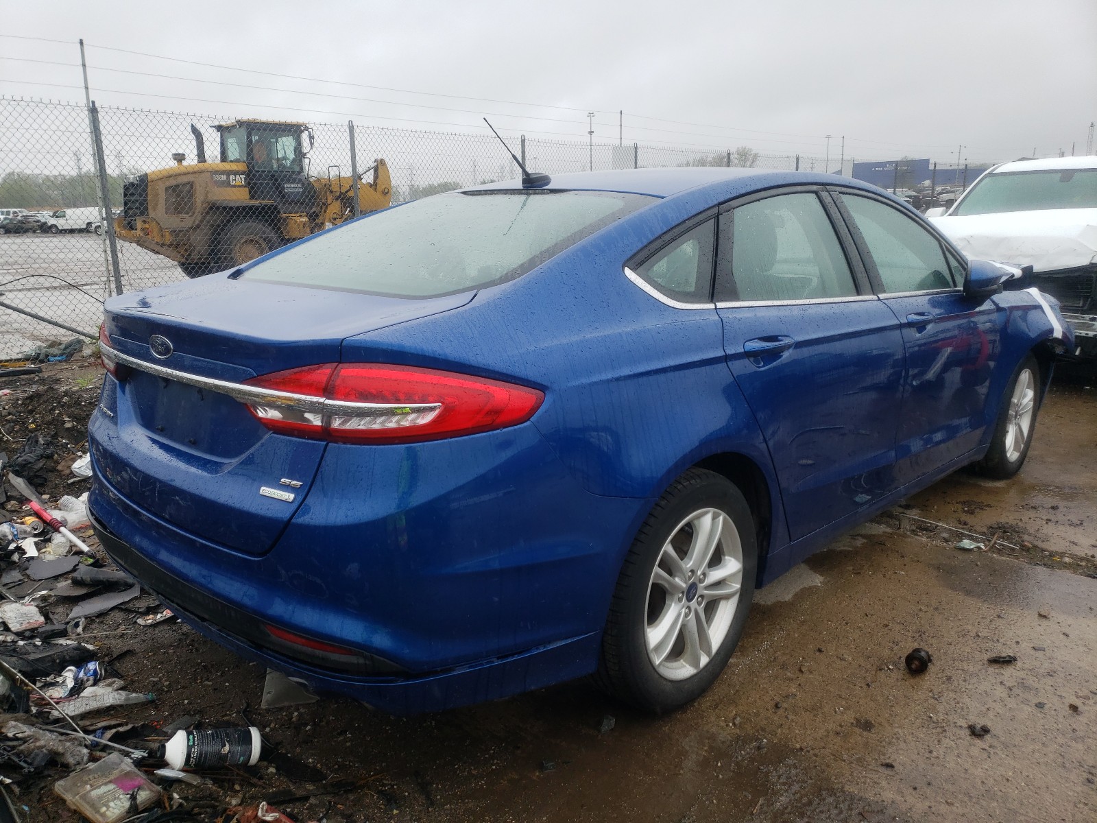 Photo 4 from auction – 2018 FORD FUSION SE with VIN 3FA6P0HDXJR185677