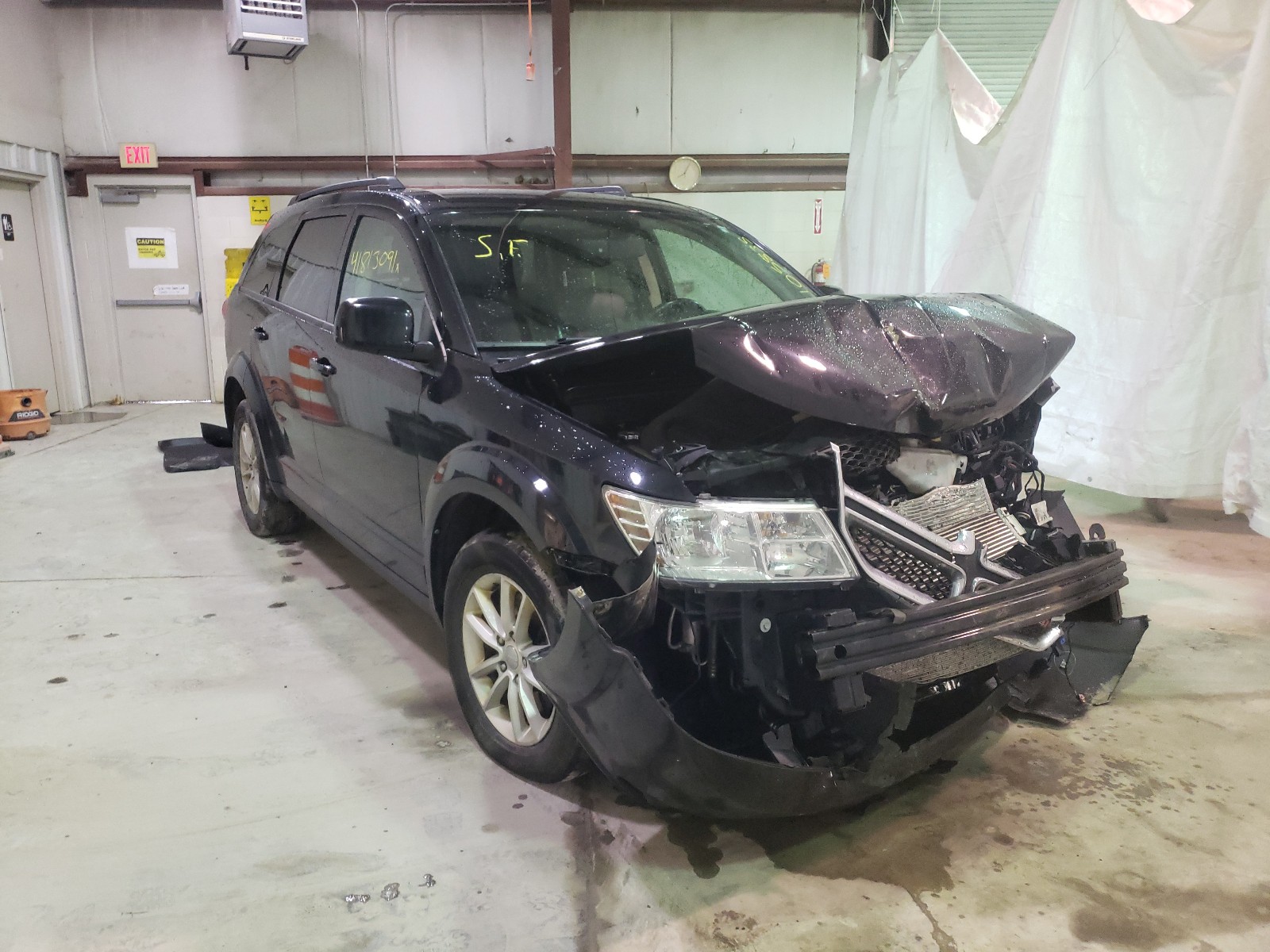 DODGE JOURNEY SX 2014 with VIN 3C4PDDBG3ET167788 - Photo from auction