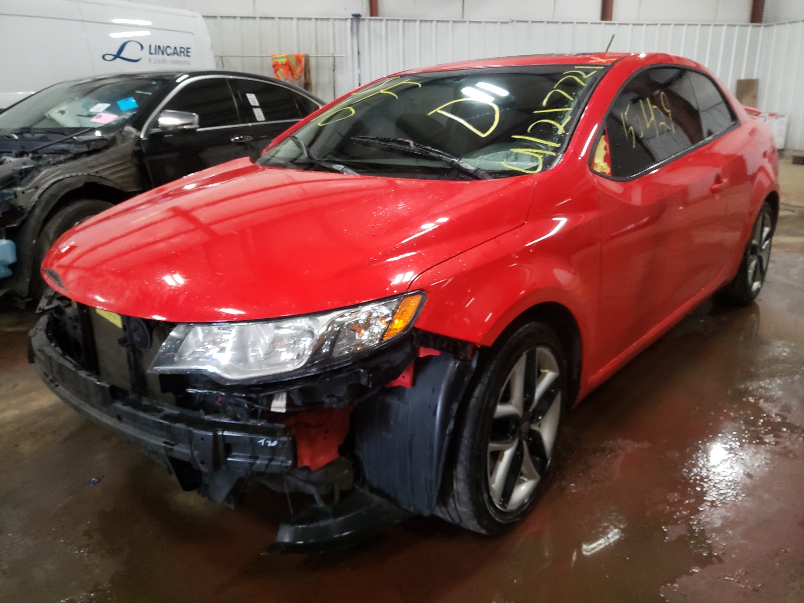 Photo 2 from auction – 2010 KIA FORTE SX with VIN KNAFW6A37A5158891