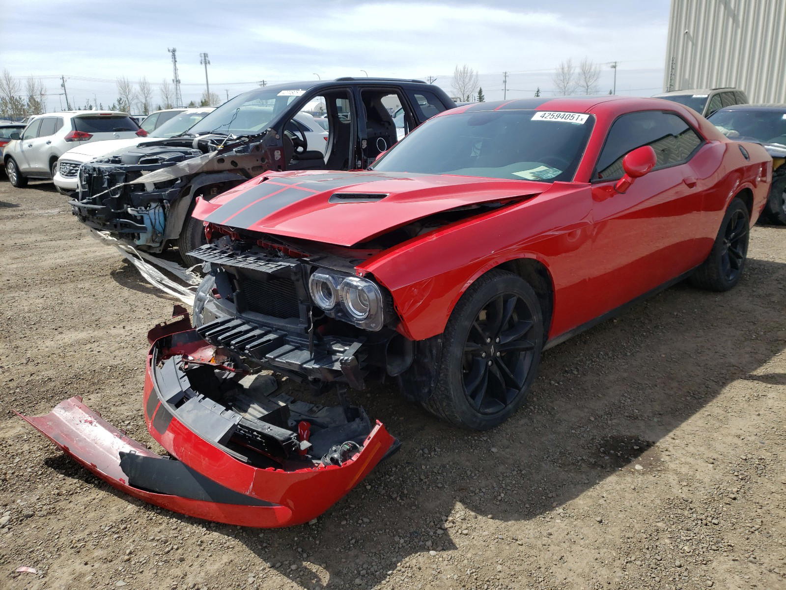 Photo 2 from auction – 2017 DODGE CHALLENGER with VIN 2C3CDZAG5HH619271
