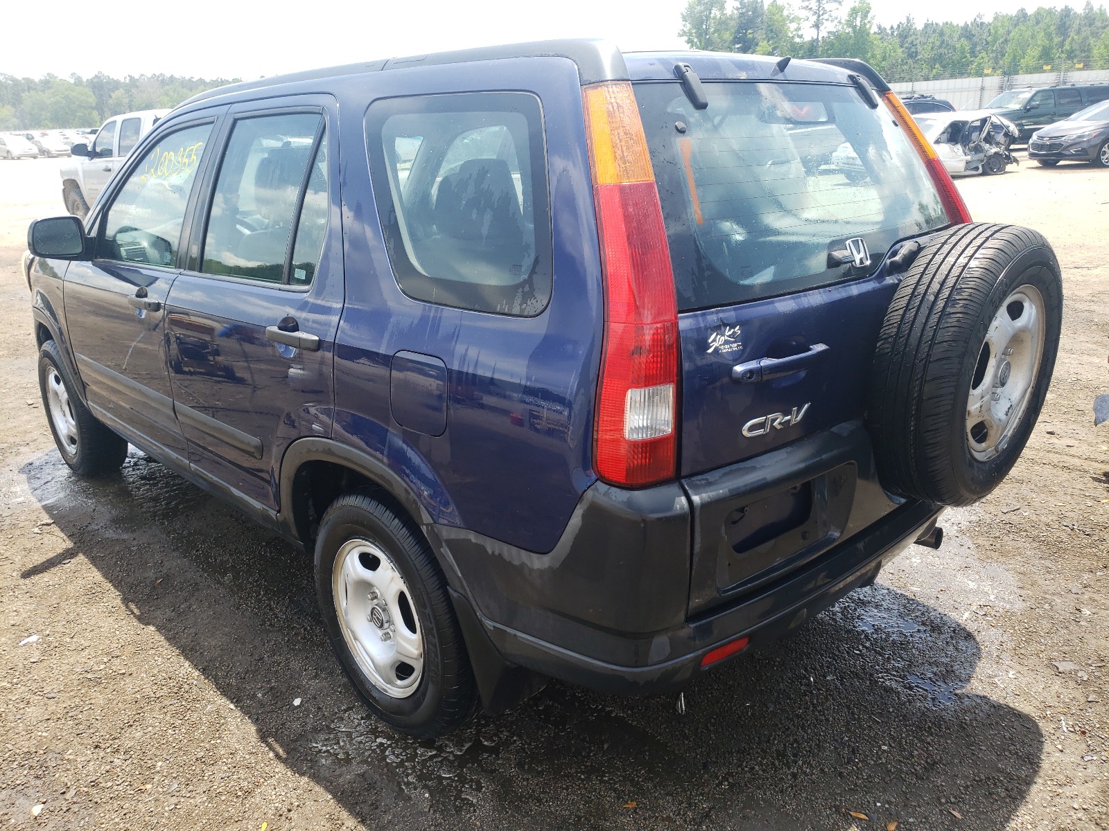 Photo 3 from auction – 2003 HONDA CR-V LX with VIN SHSRD68403U101785