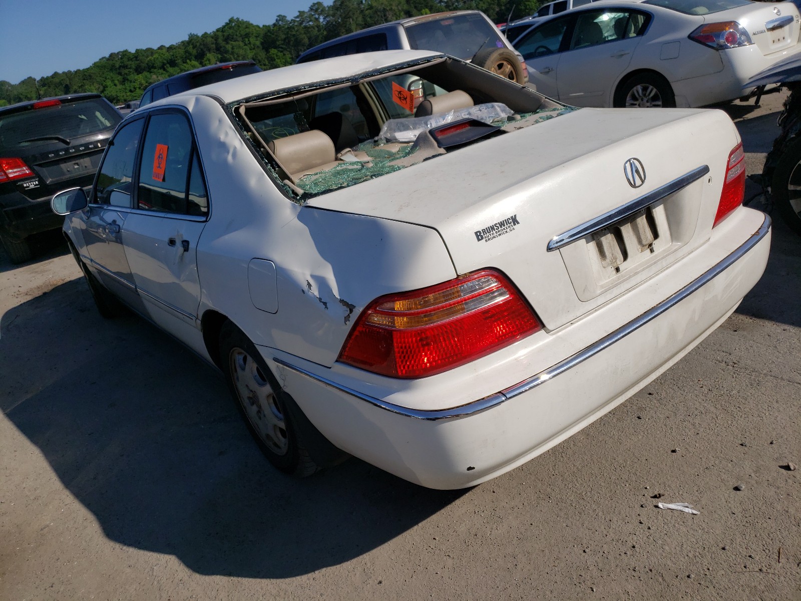 Photo 3 from auction – 2000 ACURA 3.5RL with VIN JH4KA9667YC010801