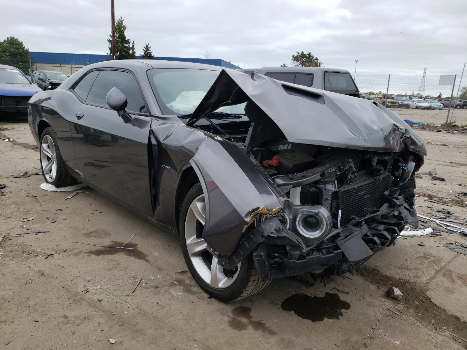 DODGE CHALLENGER 2017 with VIN 2C3CDZBT3HH656217 - Photo from auction
