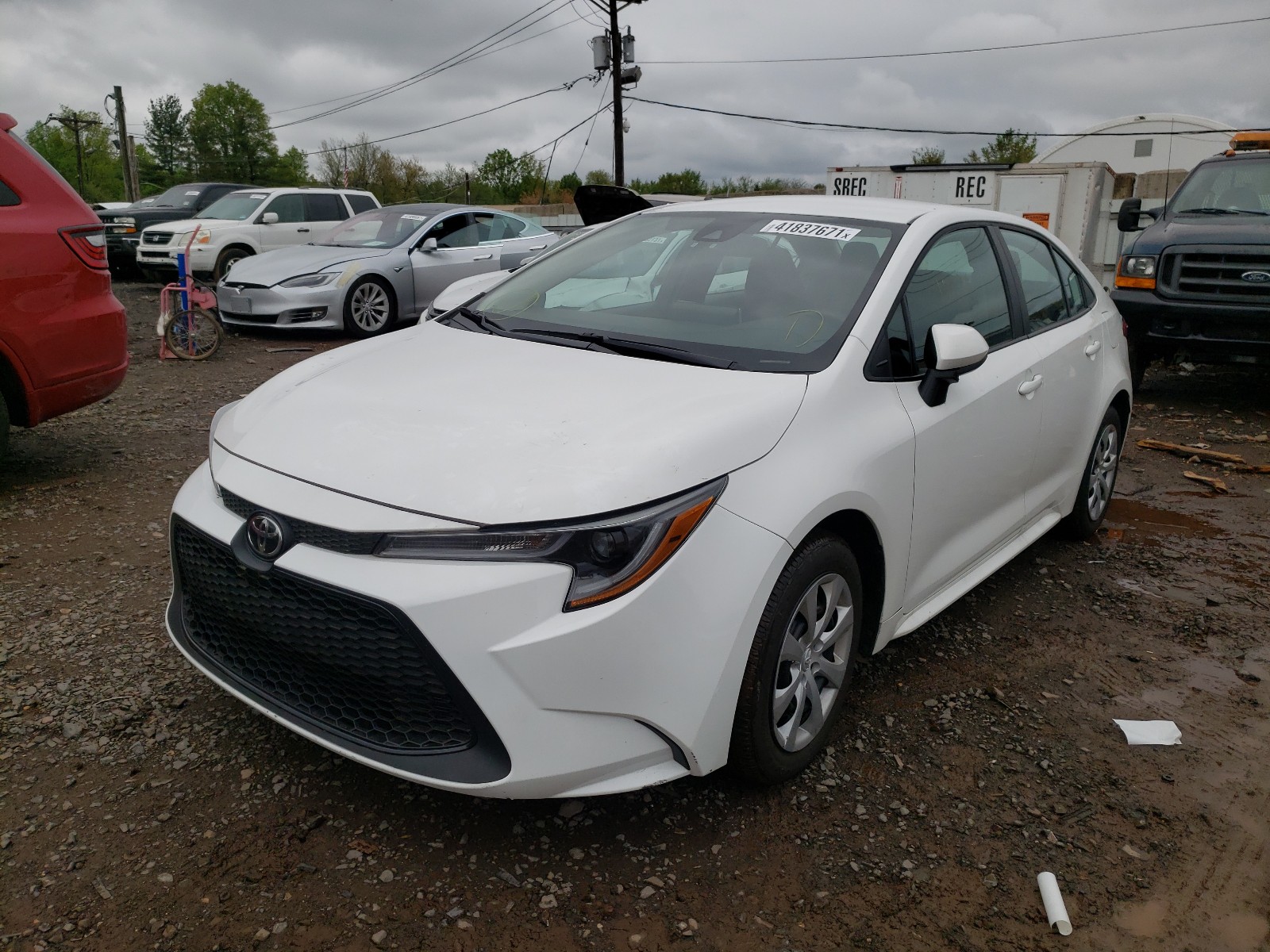 Photo 2 from auction – 2020 TOYOTA COROLLA LE with VIN 5YFEPRAE0LP072584