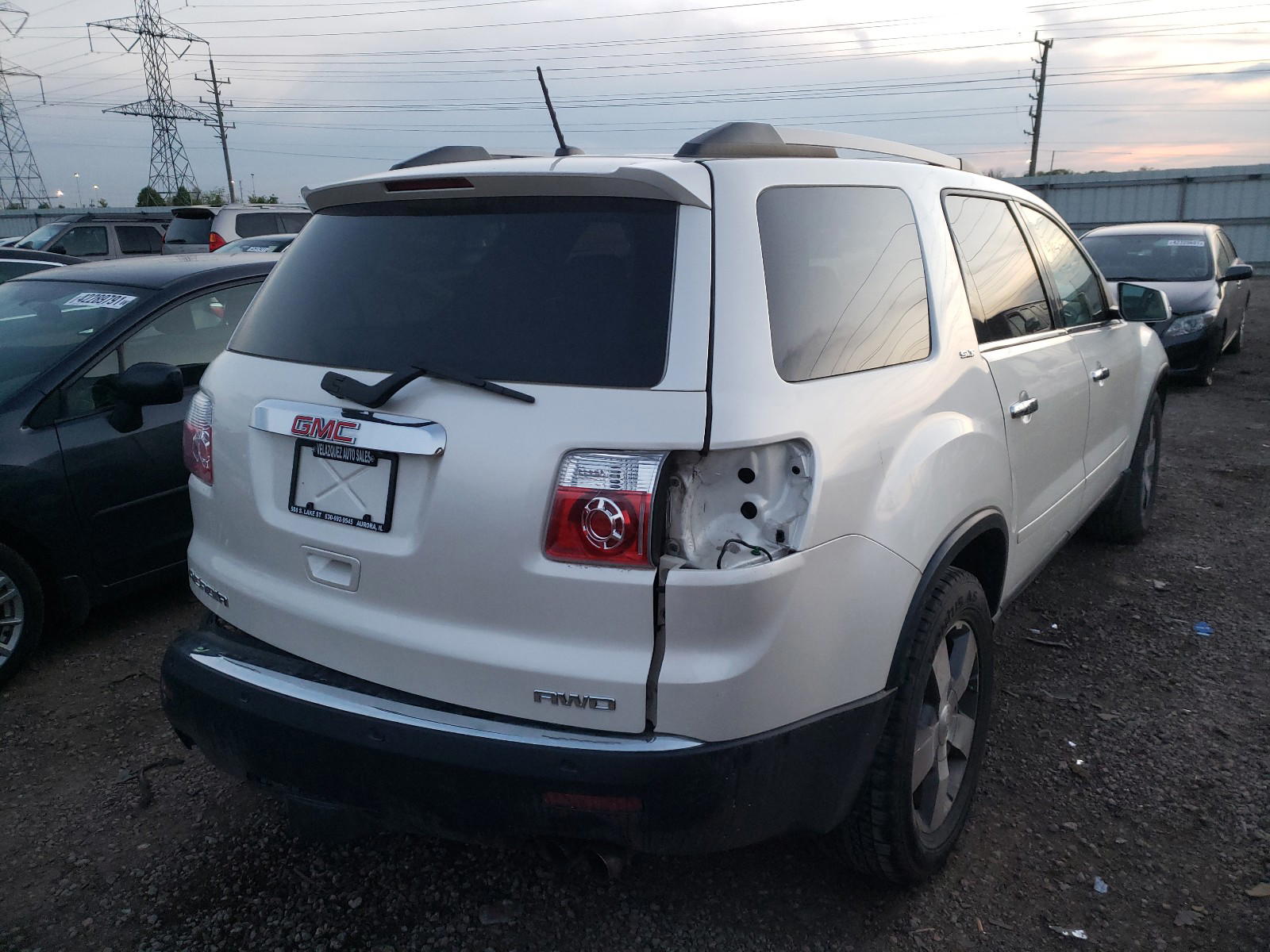 Photo 4 from auction – 2012 GMC ACADIA SLT with VIN 1GKKVRED1CJ179355