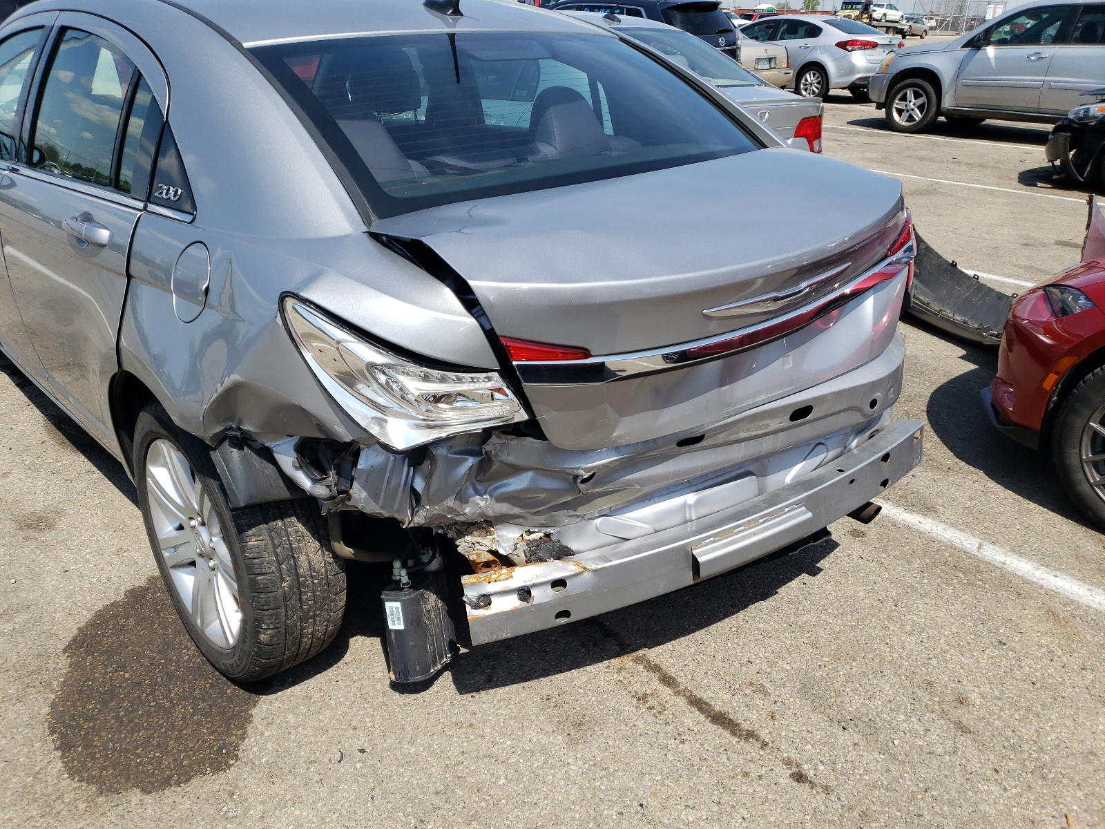 Photo 9 from auction – 2013 CHRYSLER 200 LX with VIN 1C3CCBAB0DN762421
