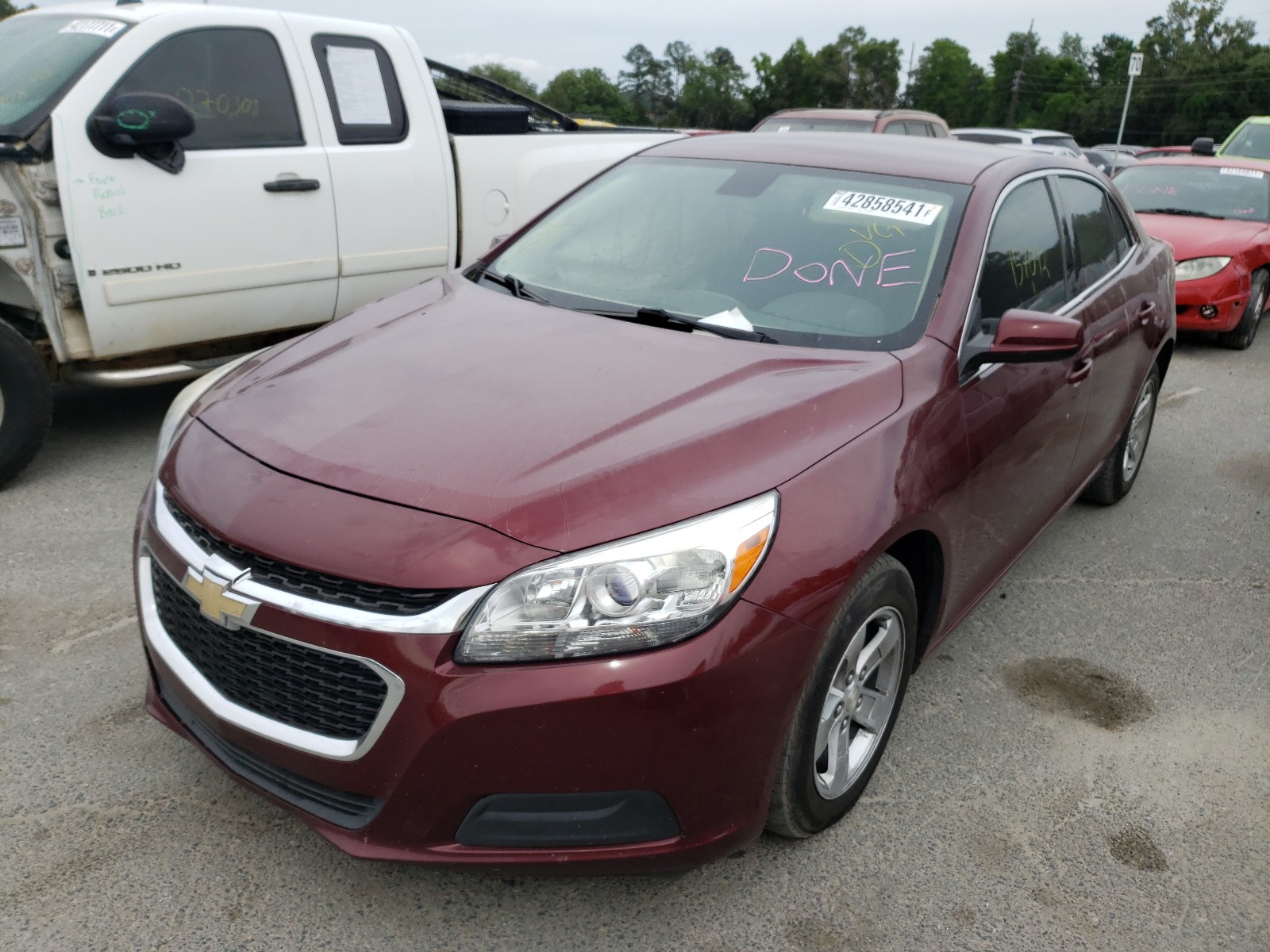 Photo 2 from auction – 2016 CHEVROLET MALIBU LIM with VIN 1G11C5SA6GF134400
