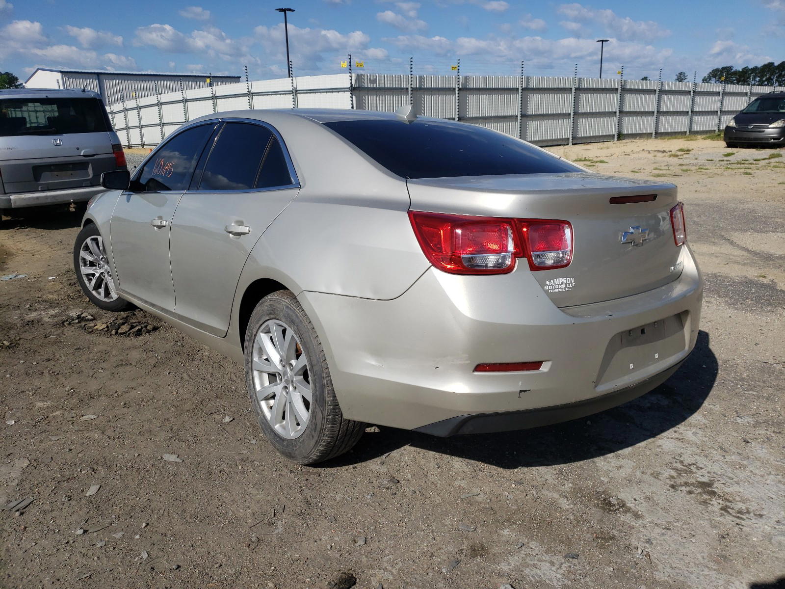 Photo 3 from auction – 2013 CHEVROLET MALIBU 2LT with VIN 1G11E5SA2DF289368