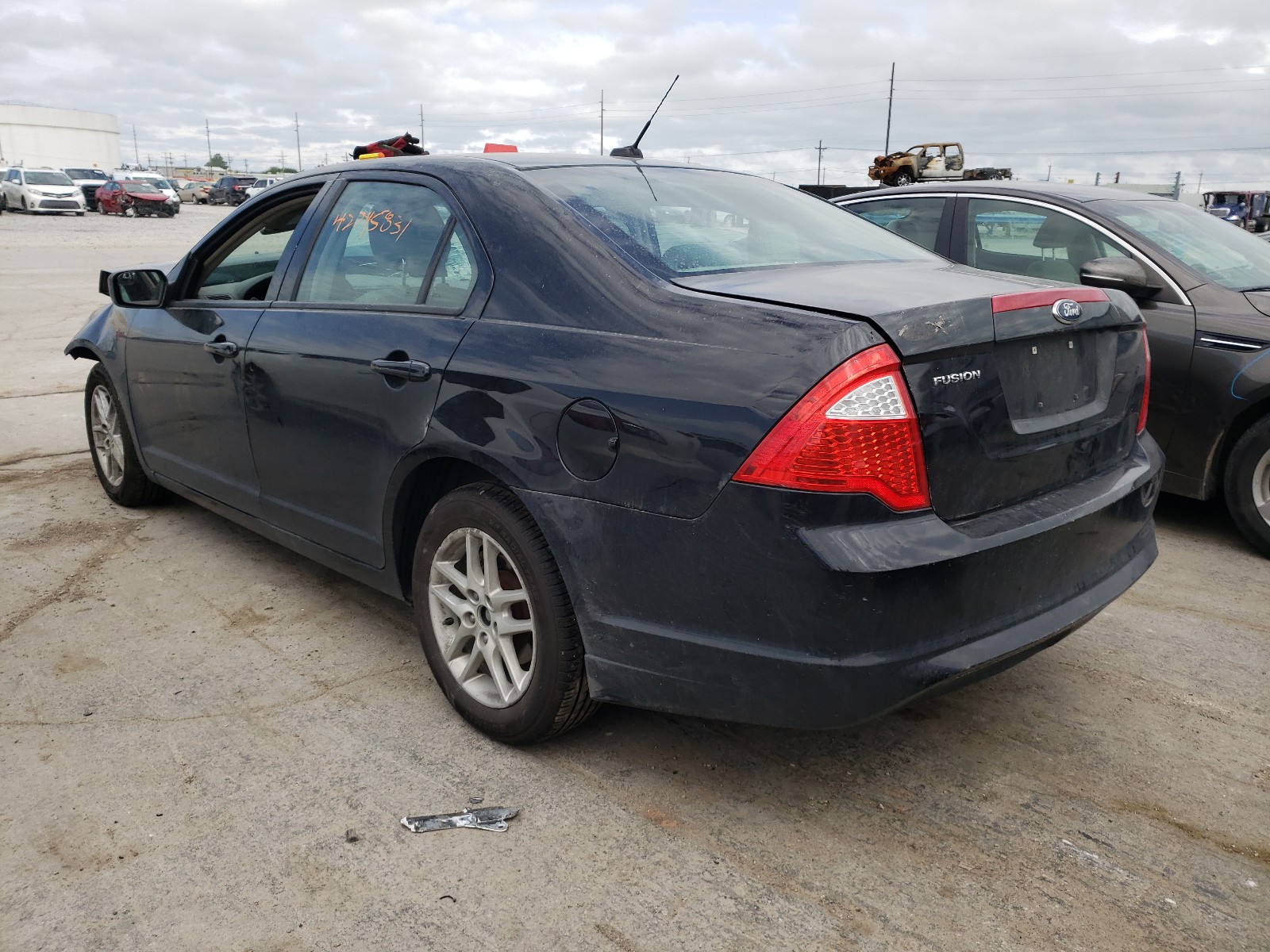 Photo 3 from auction – 2012 FORD FUSION S with VIN 3FAHP0GA6CR294625