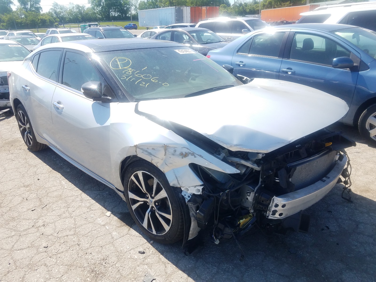NISSAN MAXIMA 3.5 2018 with VIN 1N4AA6AP6JC364641 - Photo from auction