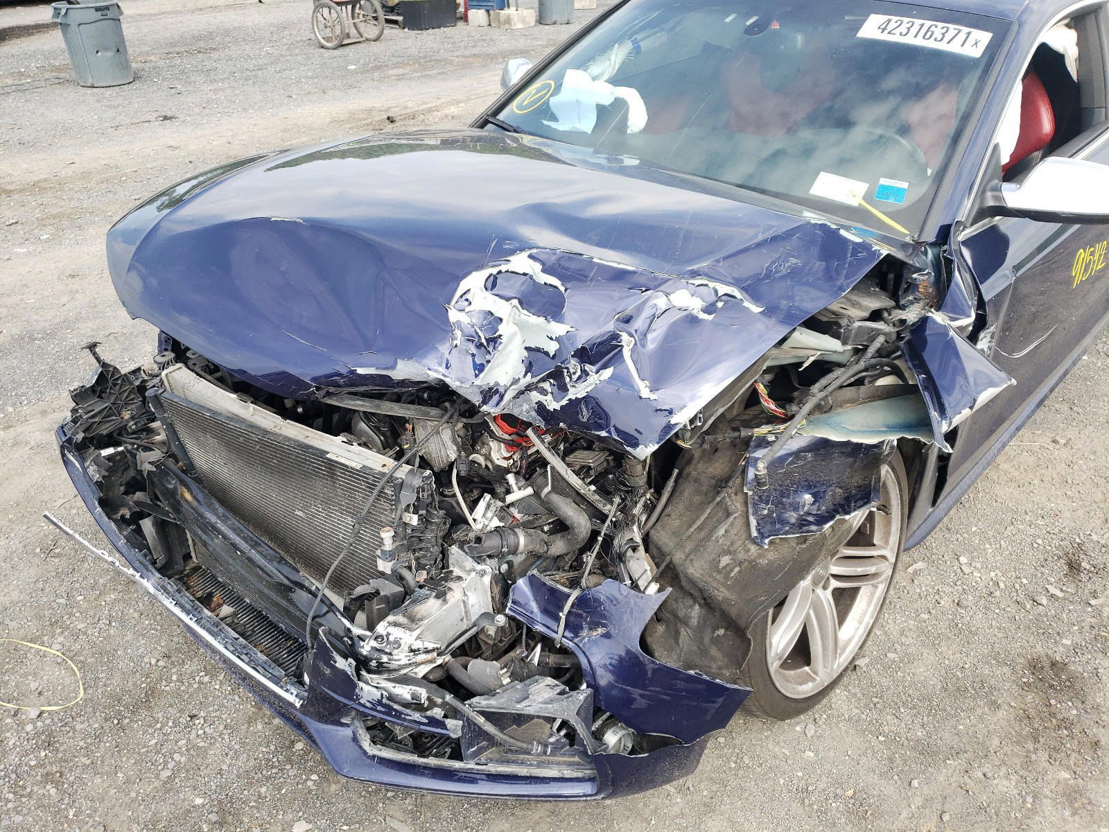 Photo 9 from auction – 2013 AUDI S5 PREMIUM with VIN WAUCGAFR9DA073918