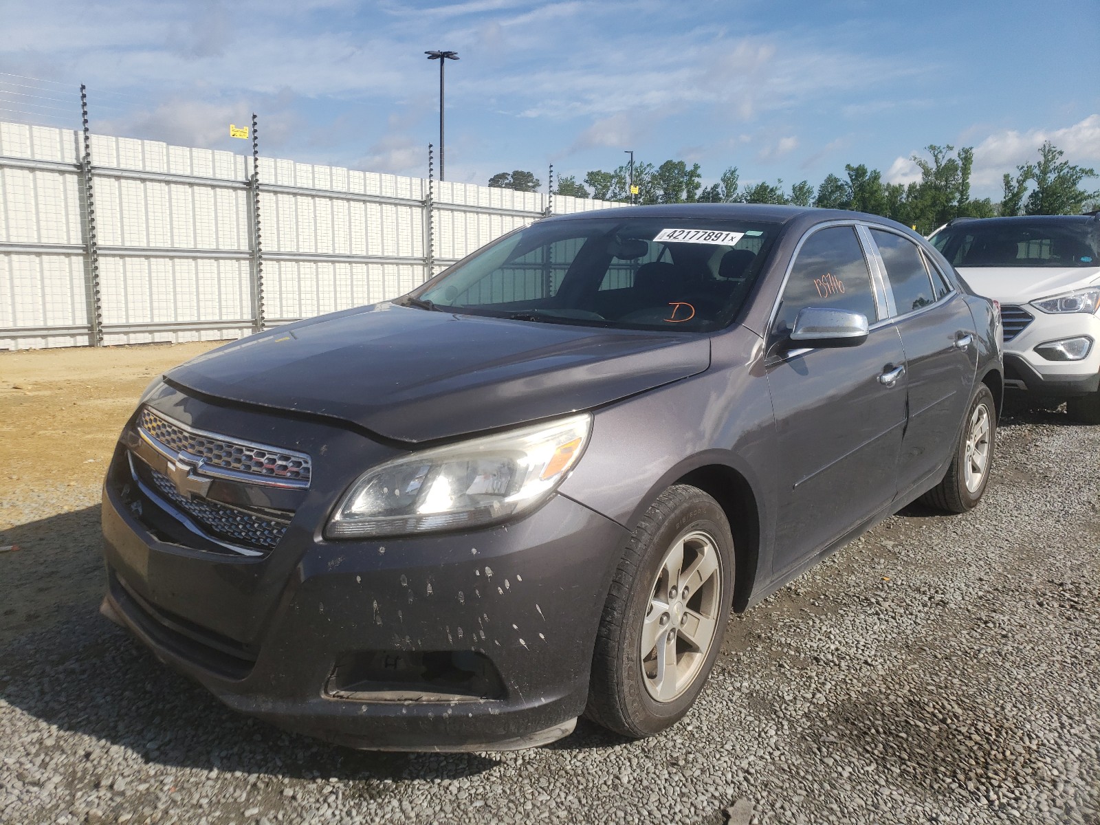 Photo 2 from auction – 2013 CHEVROLET MALIBU LS with VIN 1G11B5SA6DF141524