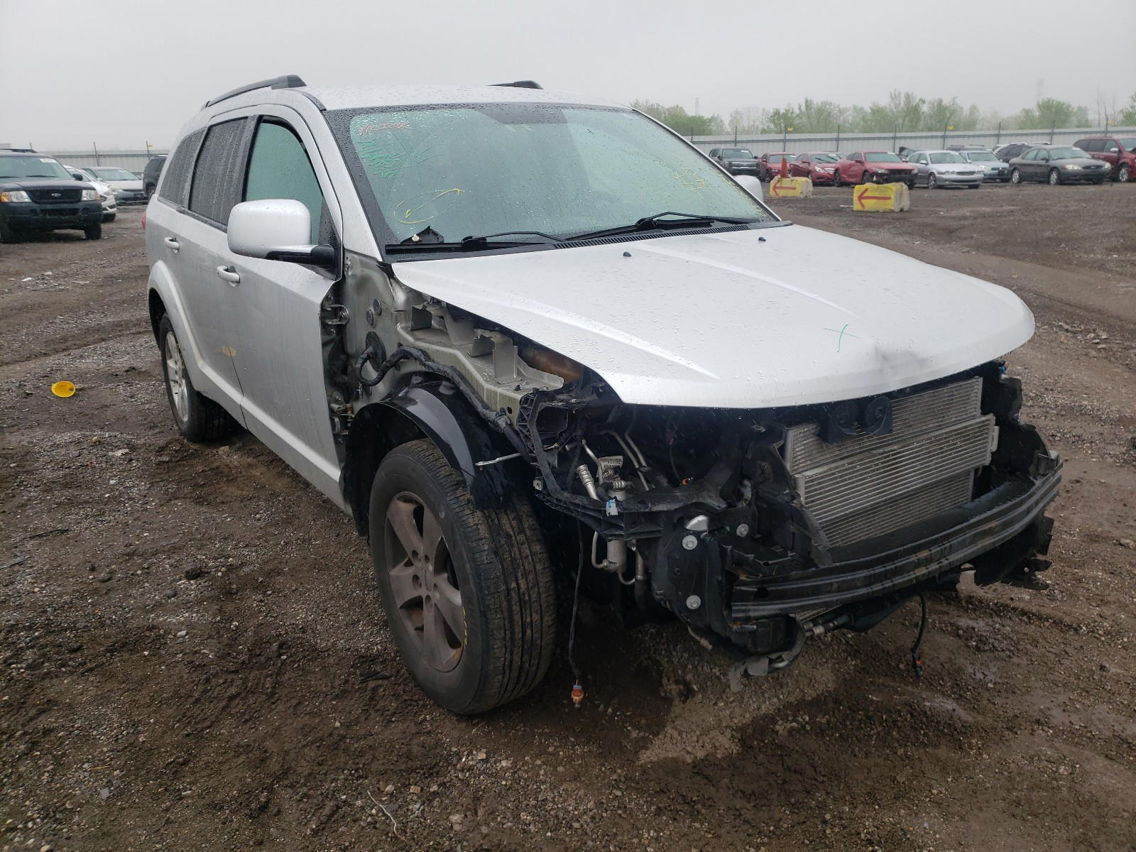 DODGE JOURNEY SX 2012 with VIN 3C4PDCBG6CT141435 - Photo from auction
