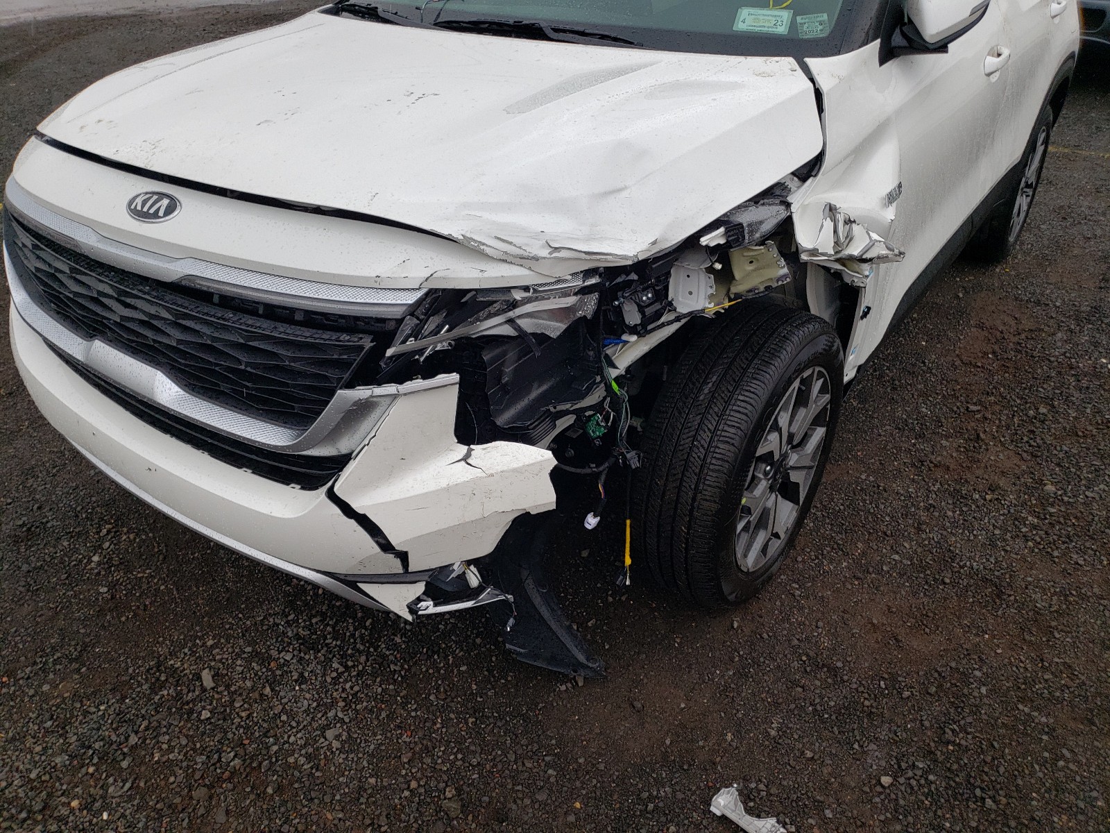 Photo 9 from auction – 2021 KIA SELTOS EX with VIN KNDERCAAXM7196417