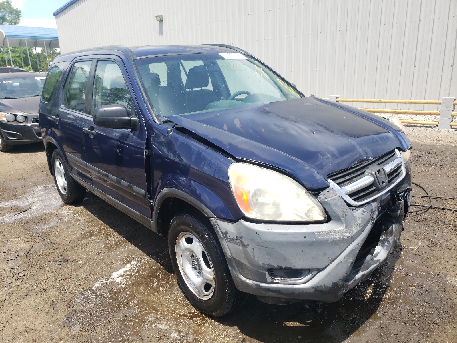 HONDA CR-V LX 2003 with VIN SHSRD68403U101785 - Photo from auction