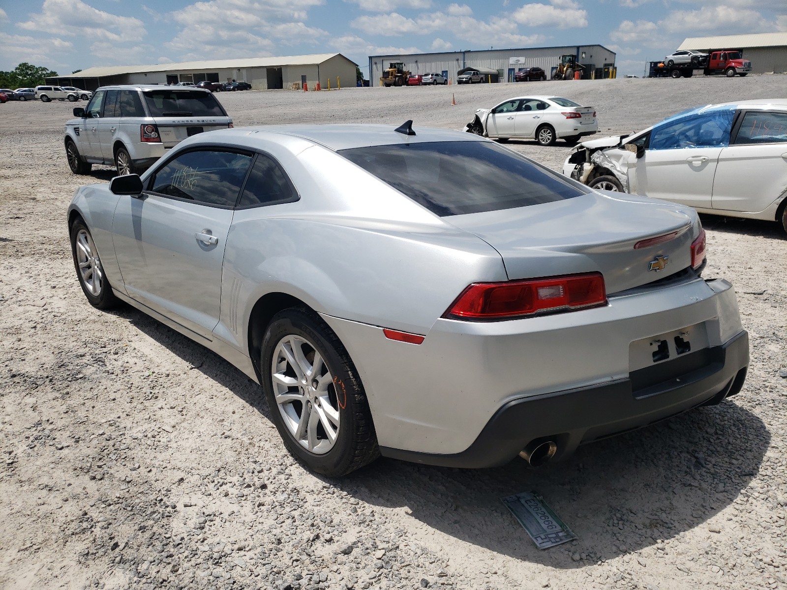 Photo 3 from auction – 2015 CHEVROLET CAMARO LS with VIN 2G1FB1E33F9181177