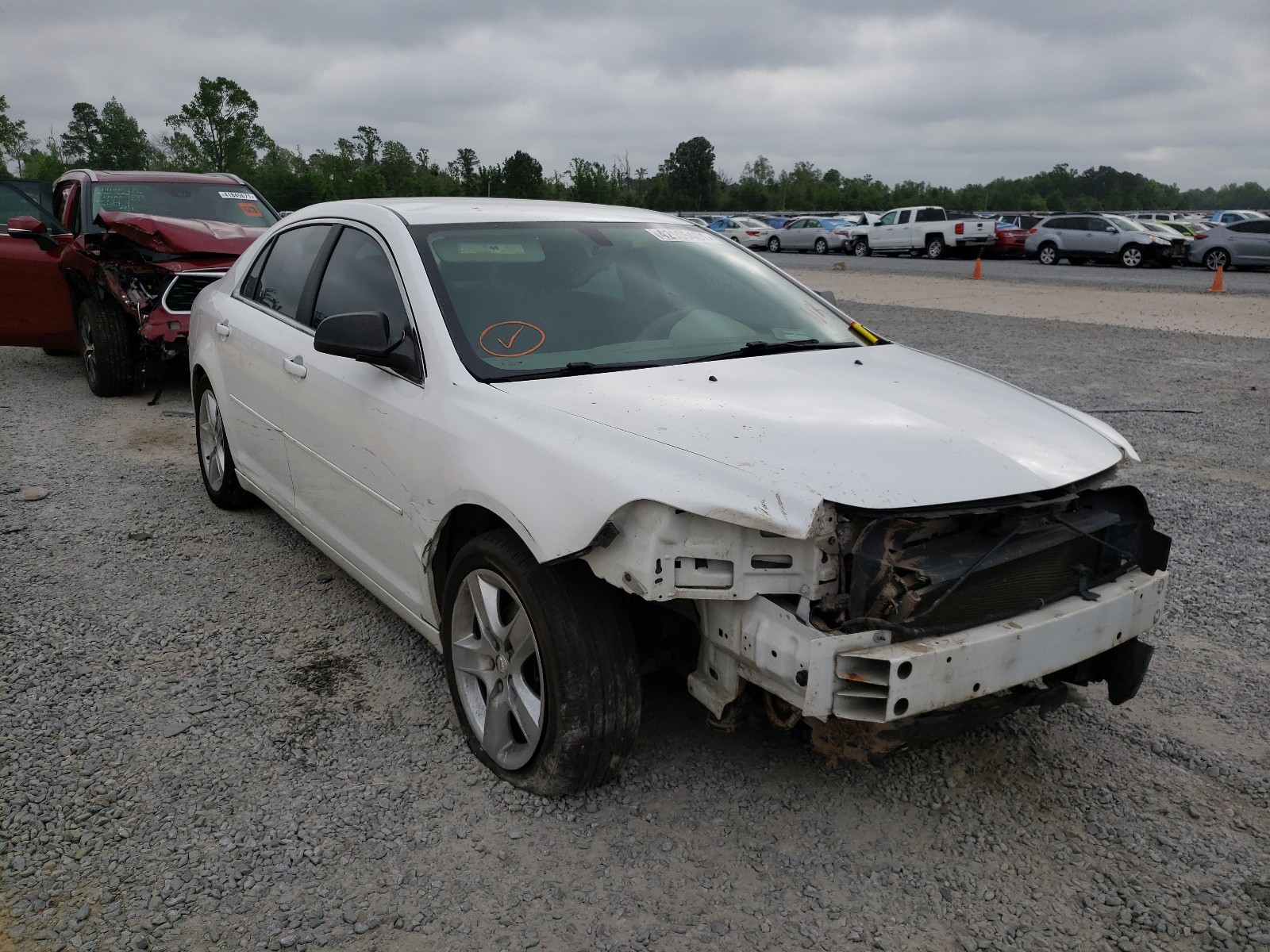 CHEVROLET MALIBU LS 2012 with VIN 1G1ZA5EU8CF393592 - Photo from auction
