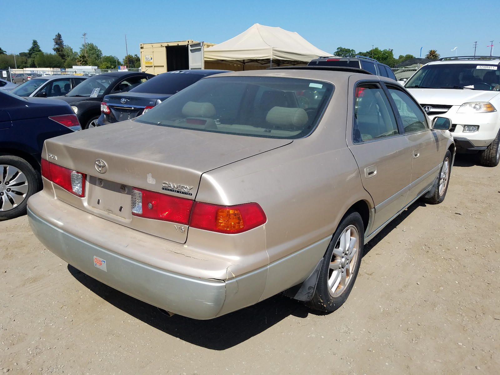 Photo 4 from auction – 2001 TOYOTA CAMRY CE with VIN JT2BF22K310318142