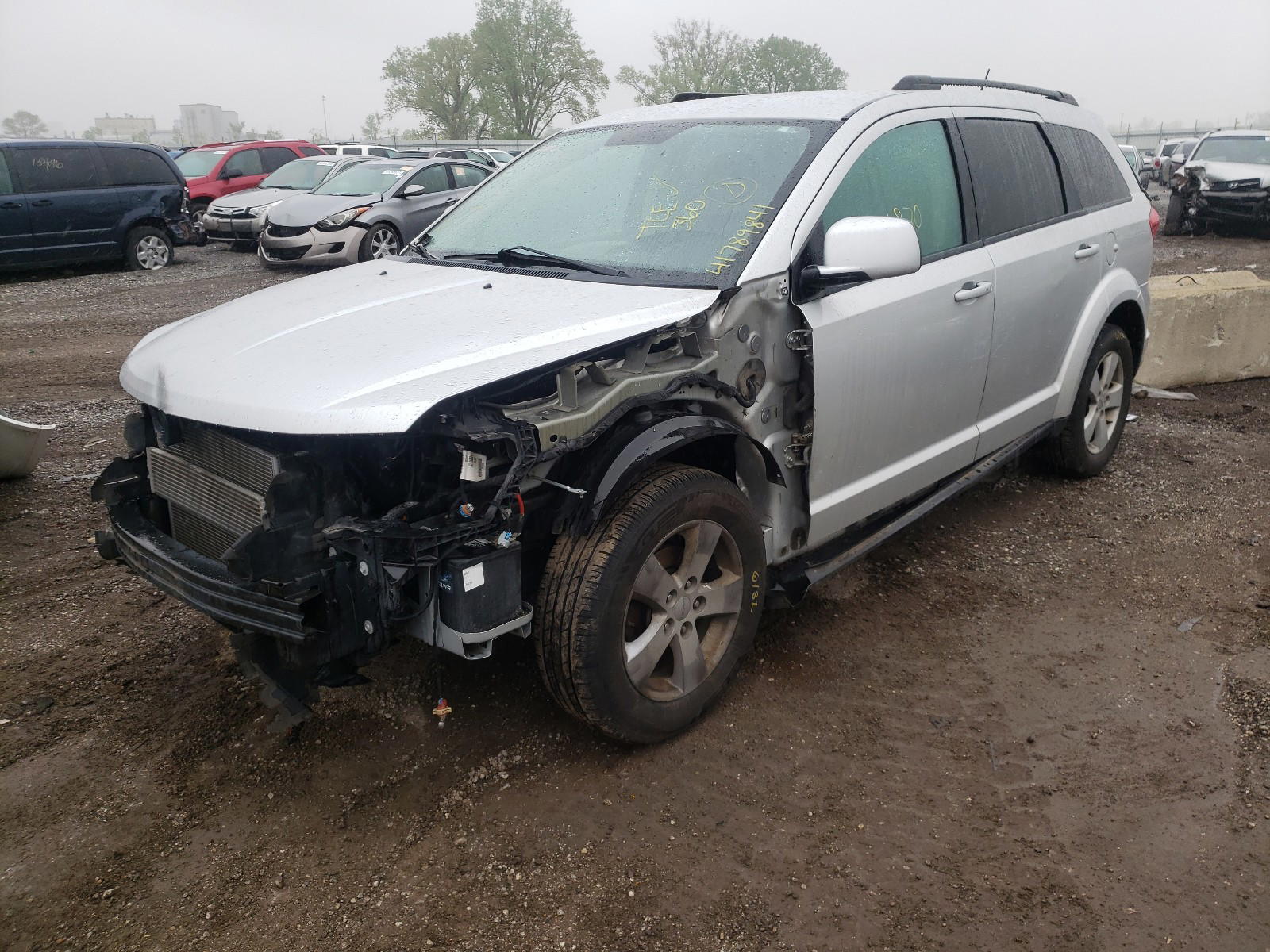 Photo 2 from auction – 2012 DODGE JOURNEY SX with VIN 3C4PDCBG6CT141435