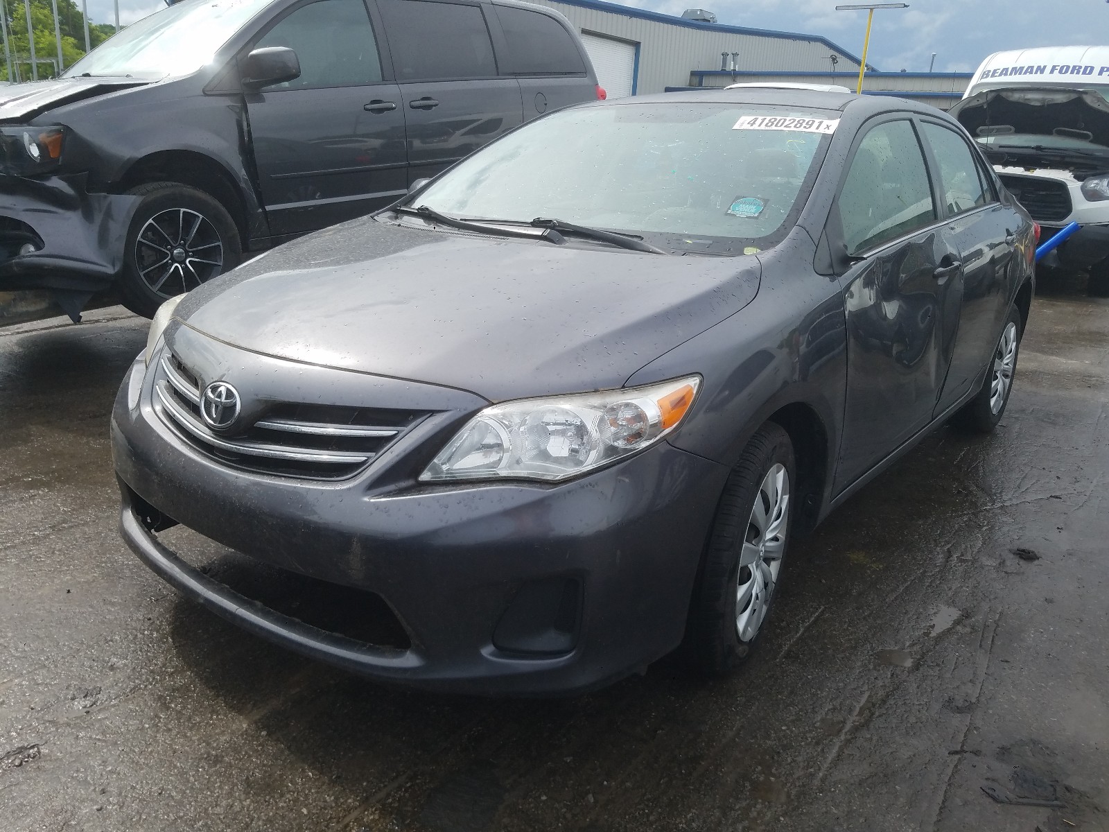 Photo 2 from auction – 2013 TOYOTA COROLLA BA with VIN JTDBU4EE9DJ118587