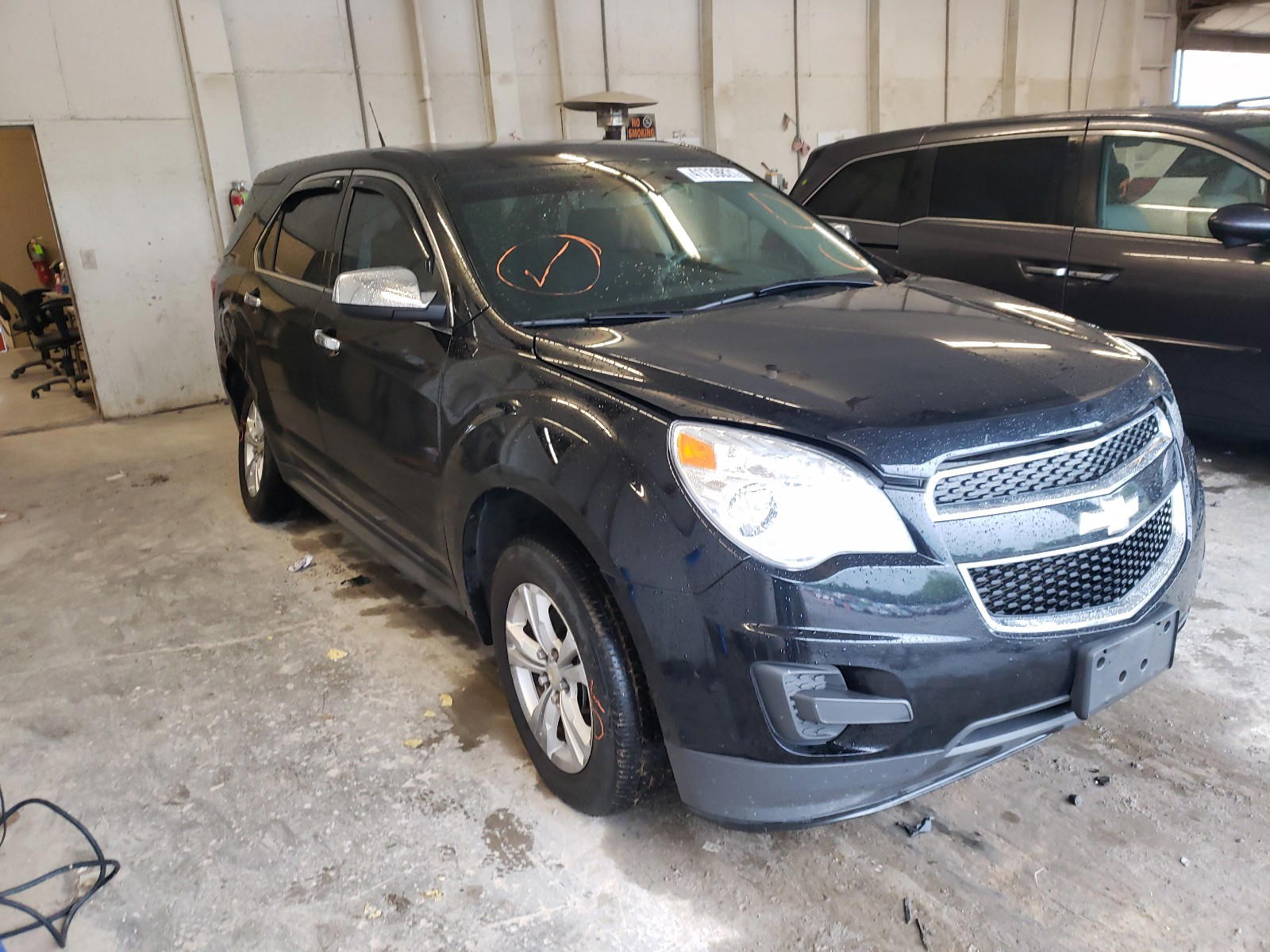 CHEVROLET EQUINOX LS 2012 with VIN 2GNALBEK2C1203876 - Photo from auction