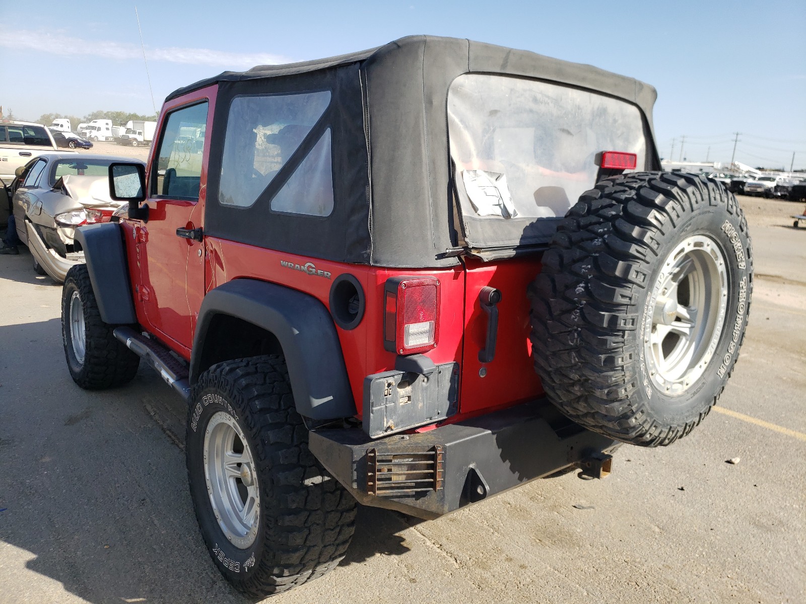 Photo 3 from auction – 2008 JEEP WRANGLER X with VIN 1J4FA24188L520330