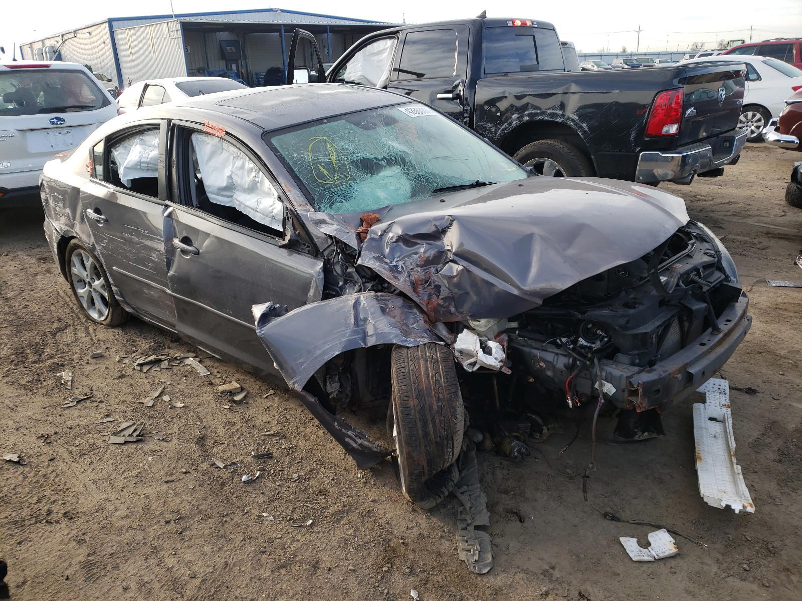 Photo 9 from auction – 2008 MAZDA 3 I with VIN JM1BK32F581169314
