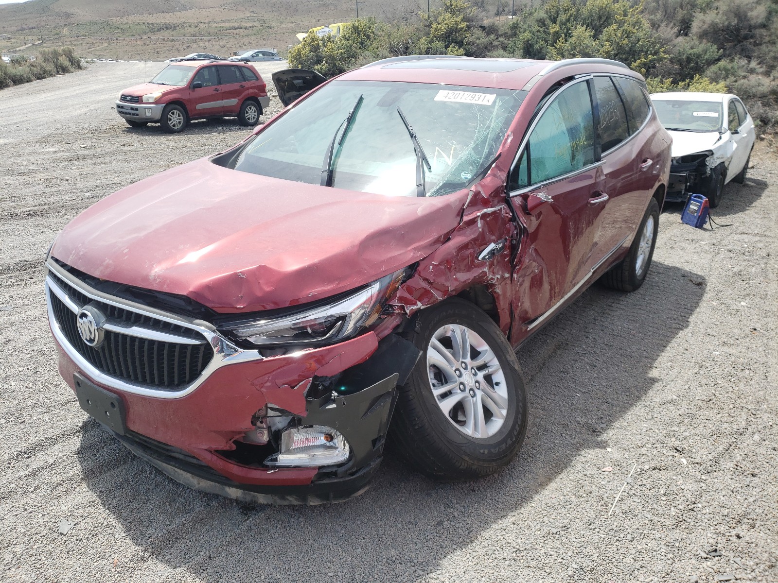Photo 12 from auction – 2020 BUICK ENCLAVE ES with VIN 5GAEVAKW4LJ316497