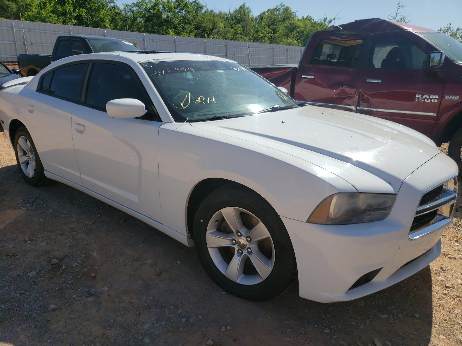 DODGE CHARGER SX 2012 with VIN 2C3CDXHGXCH275973 - Photo from auction