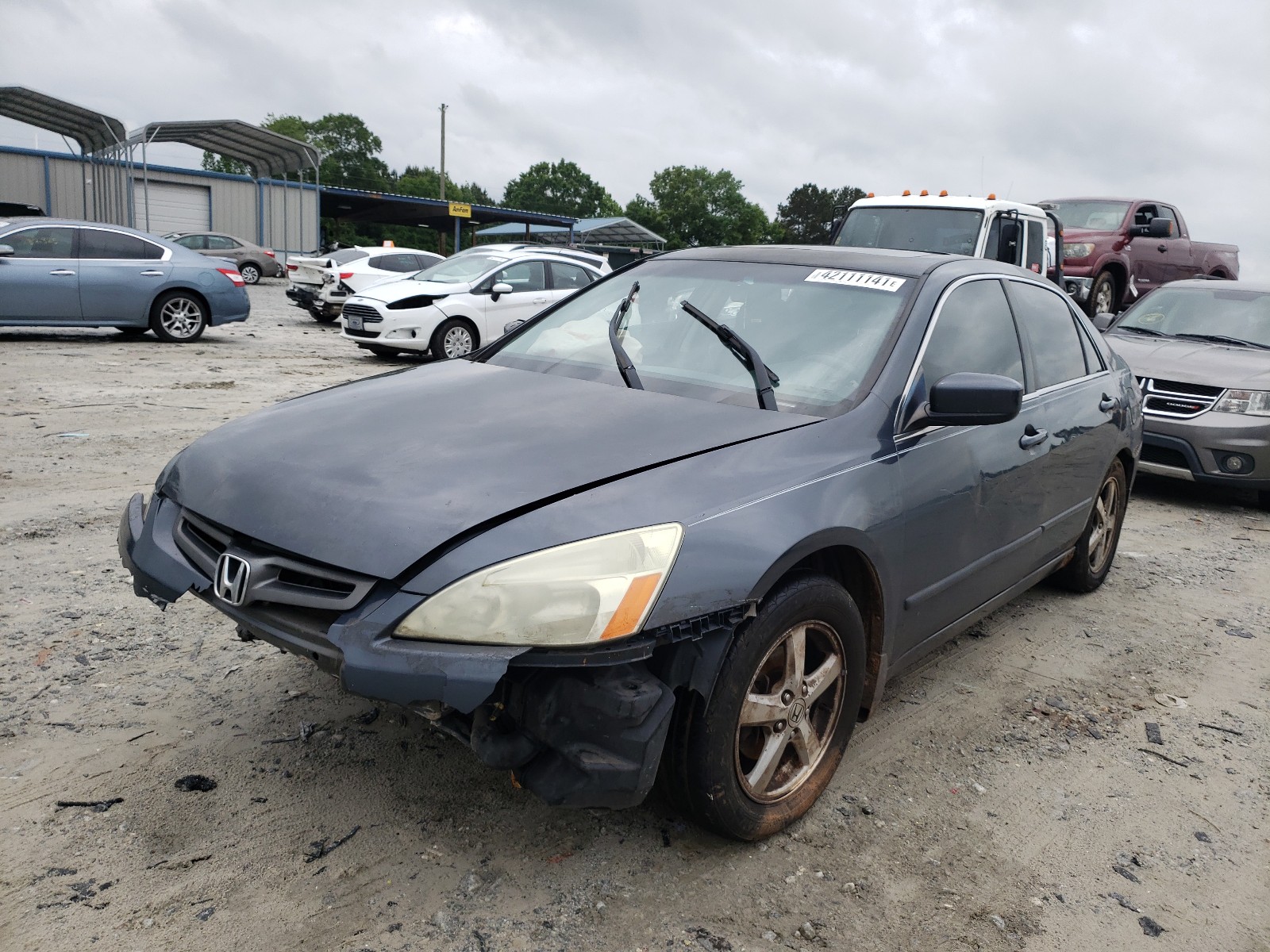 Photo 2 from auction – 2004 HONDA ACCORD EX with VIN 1HGCM56854A021844