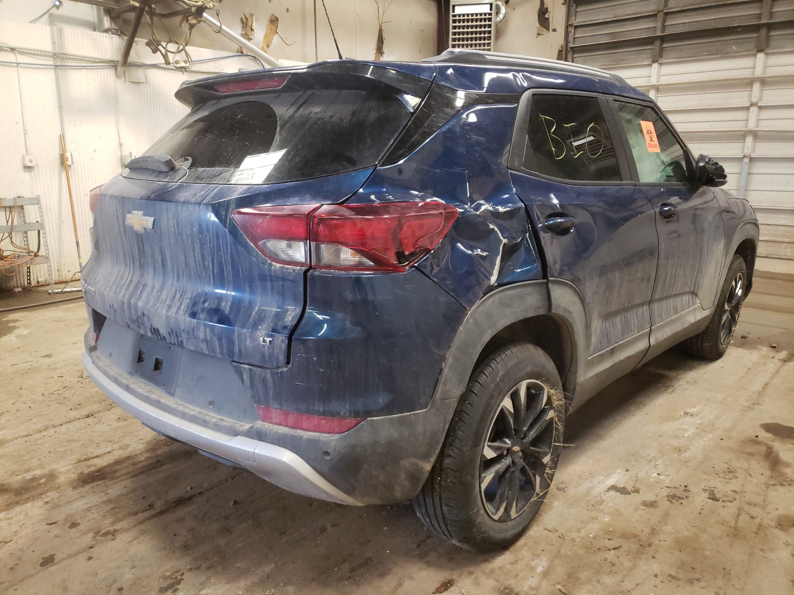 Photo 4 from auction – 2021 CHEVROLET TRAILBLAZE with VIN KL79MRSL1MB060593