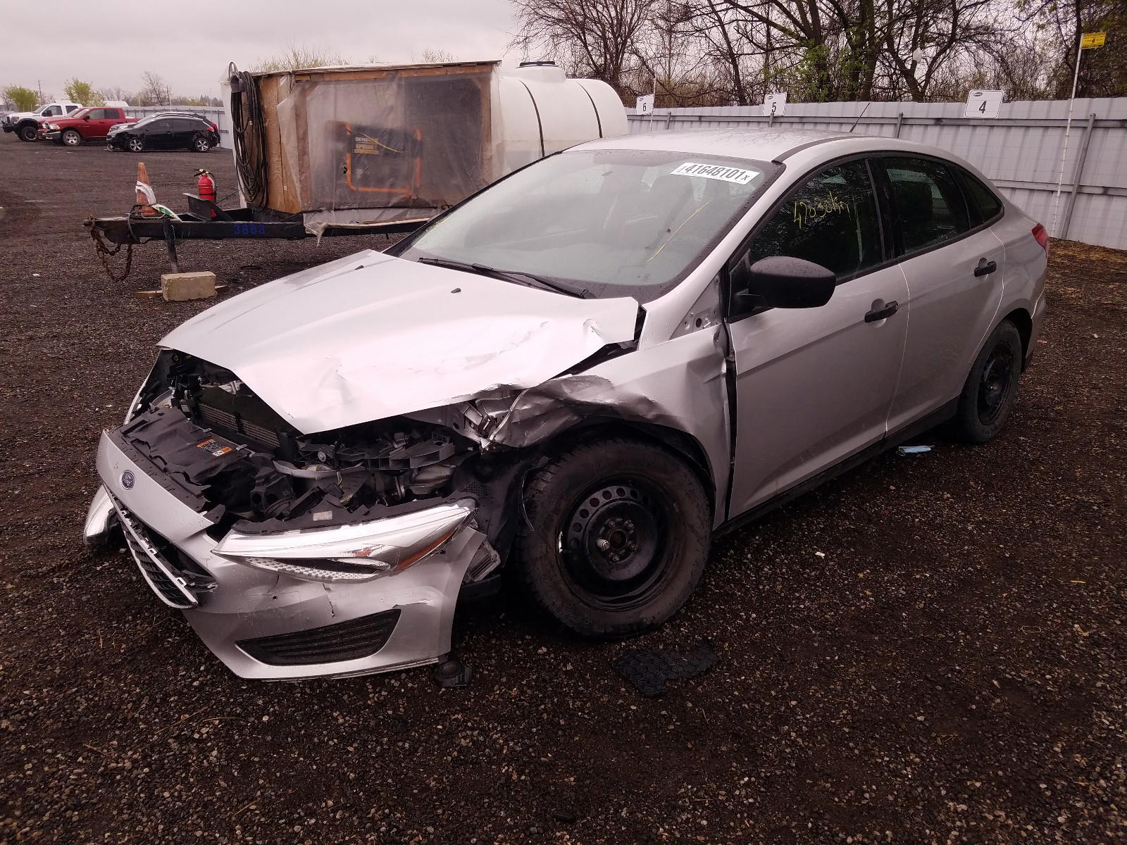 Photo 2 from auction – 2016 FORD FOCUS S with VIN 1FADP3E2XGL295602