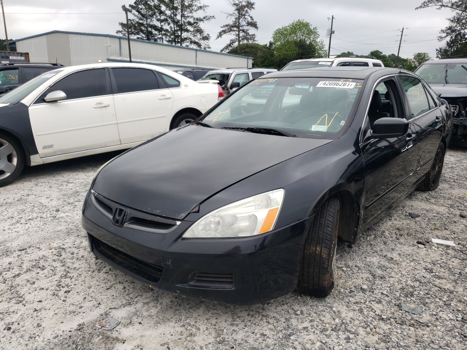 Photo 2 from auction – 2007 HONDA ACCORD EX with VIN 1HGCM56847A063099